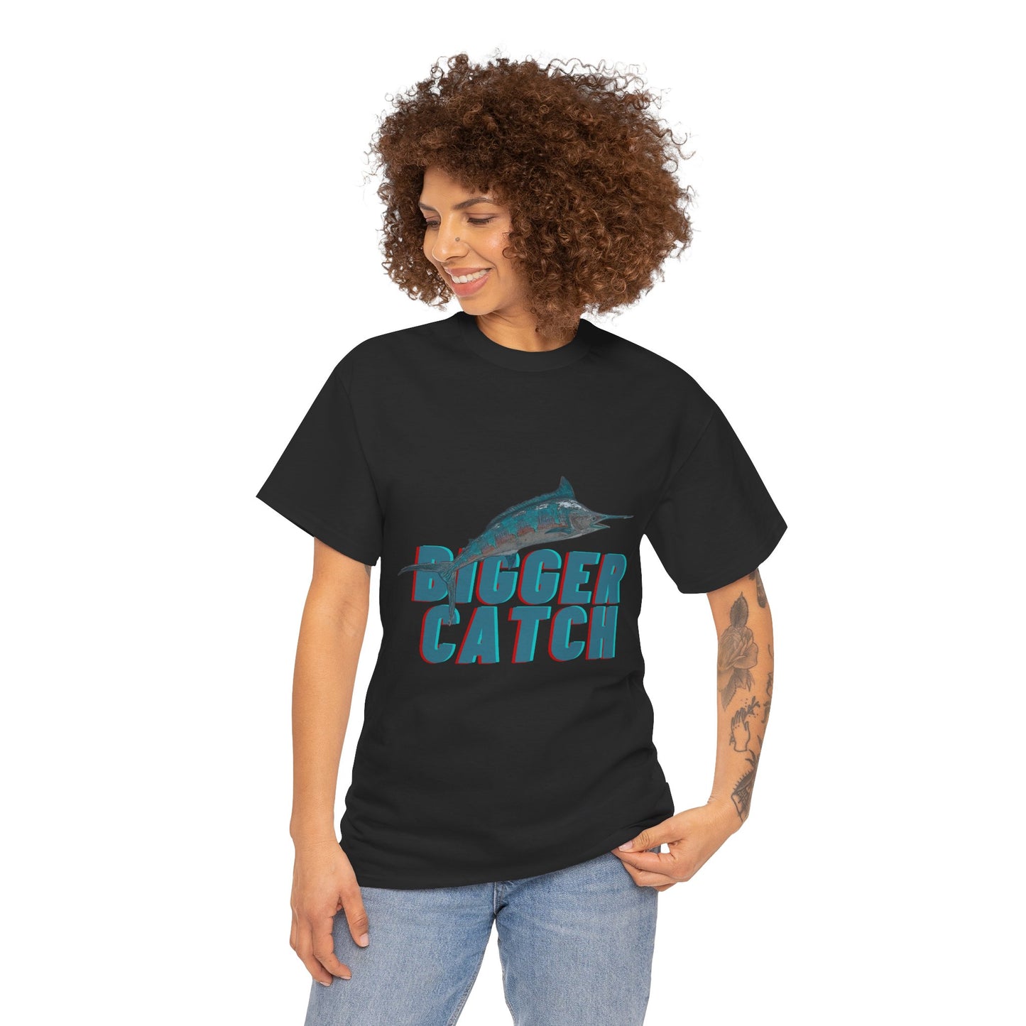 Big Catch - Amazing Unisex Heavy Cotton Short Sleeve Tee Shirts!