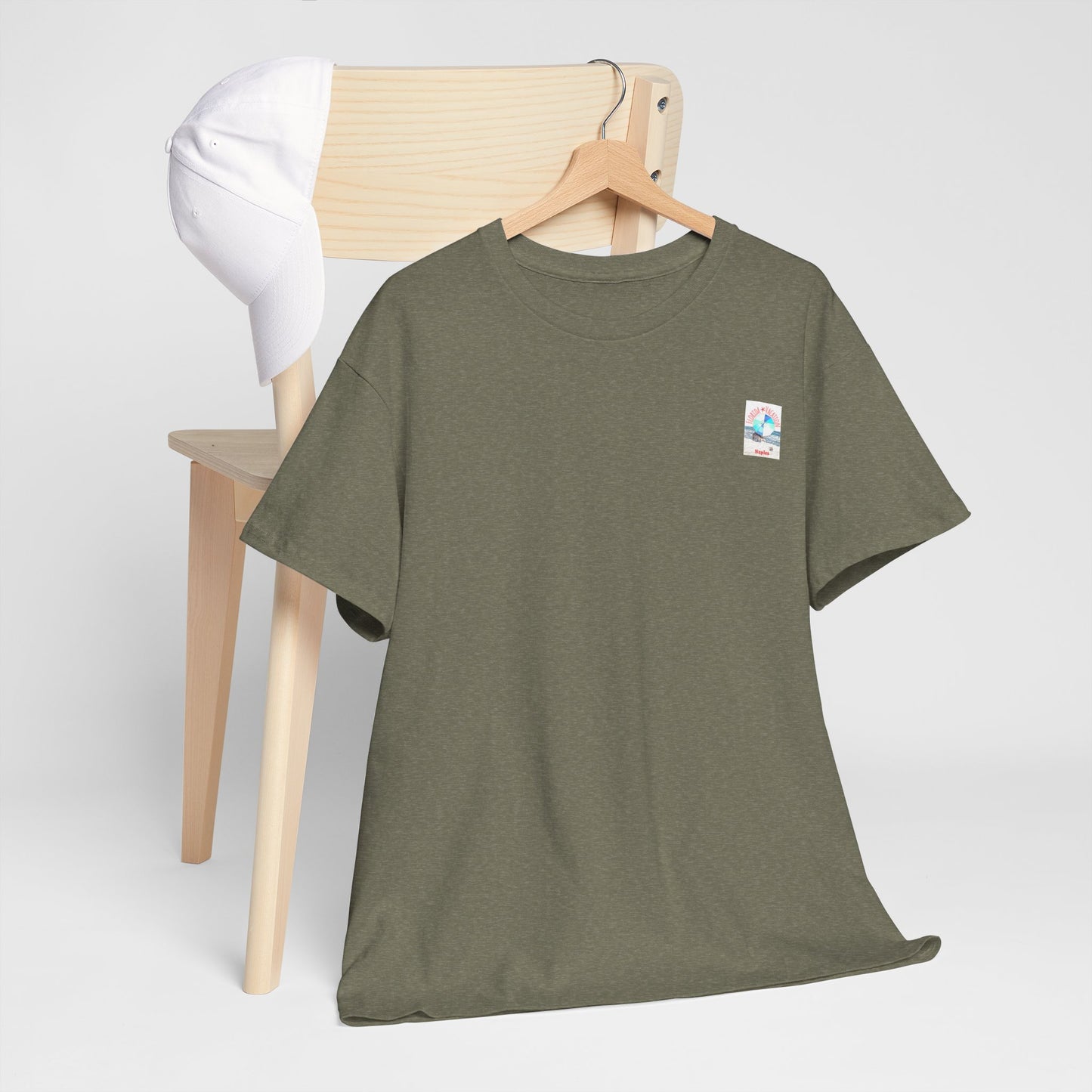 Florida Vacation Naples -Amazing Unisex Heavy Cotton Short Sleeve Tee Shirts!