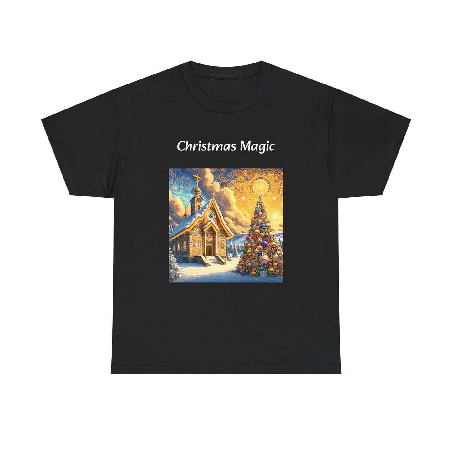 Magic Christmas Amazing Unisex Heavy Cotton Short Sleeve Tee Shirts!