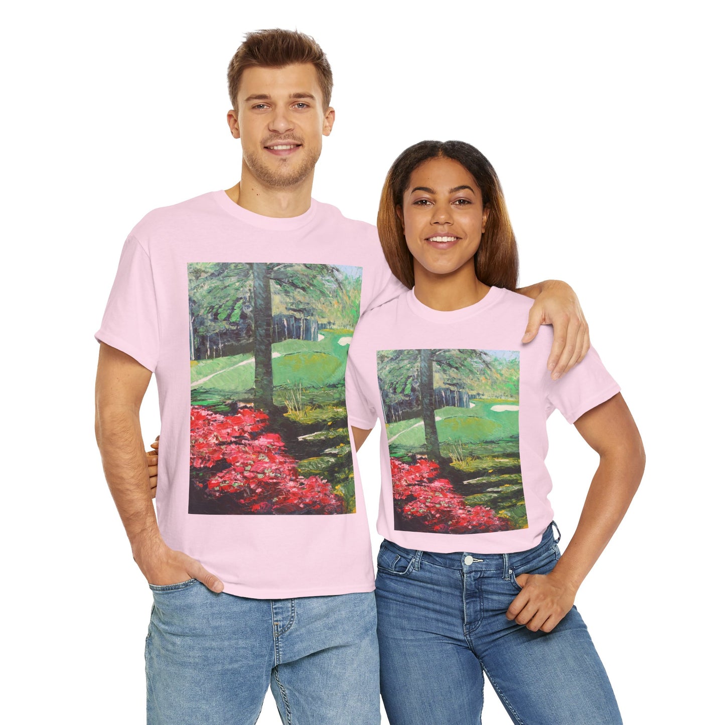 Masters Golf Course- Amazing Unisex Heavy Cotton Short Sleeve Tee Shirts!