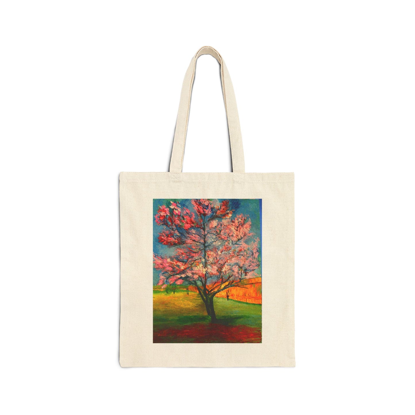 "My Van Gogh" Stylish Cotton Canvas Tote Bag