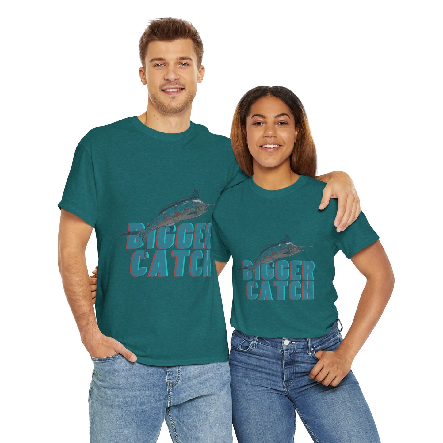 Big Catch - Amazing Unisex Heavy Cotton Short Sleeve Tee Shirts!