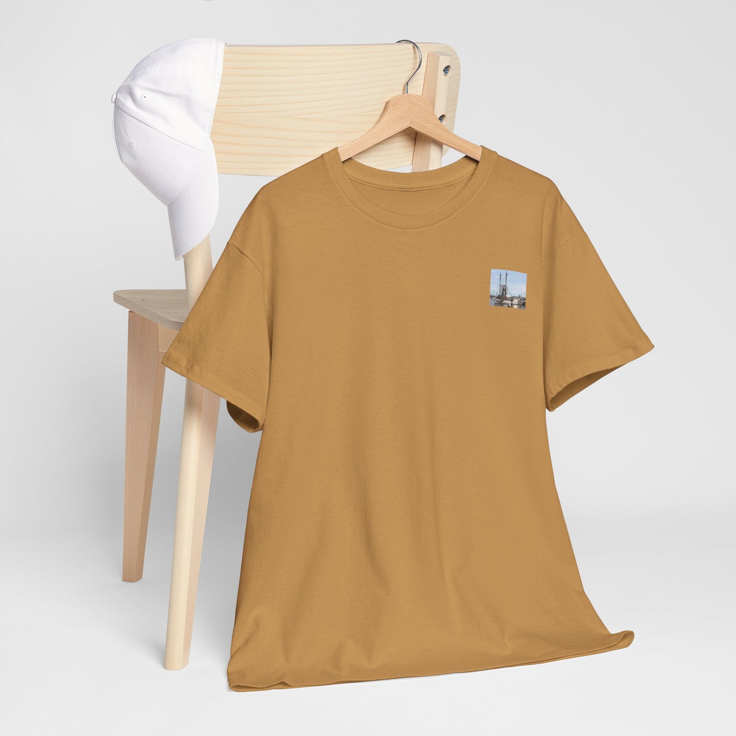 Shrimp Boat- Amazing Unisex Heavy Cotton Short Sleeve Tee Shirts!