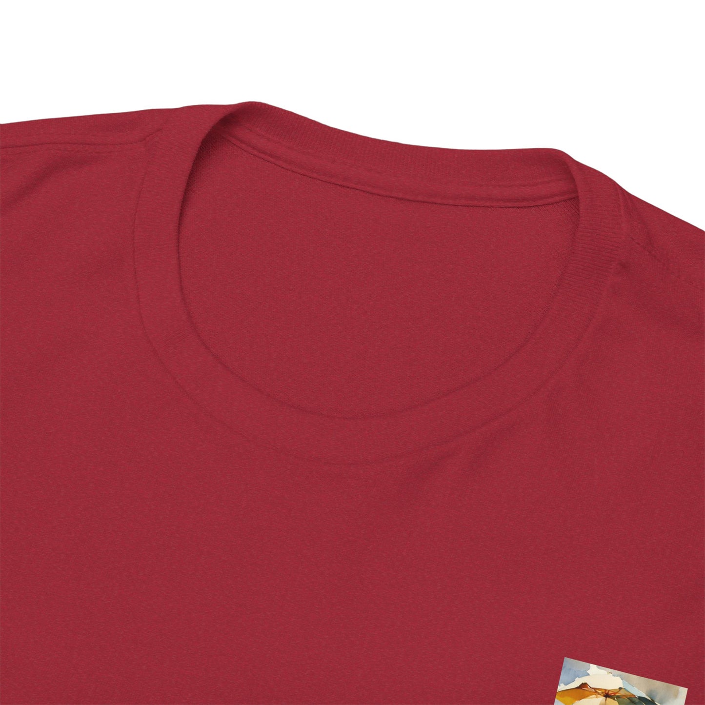 At the Beach Amazing Unisex Heavy Cotton Short Sleeve Tee Shirts!