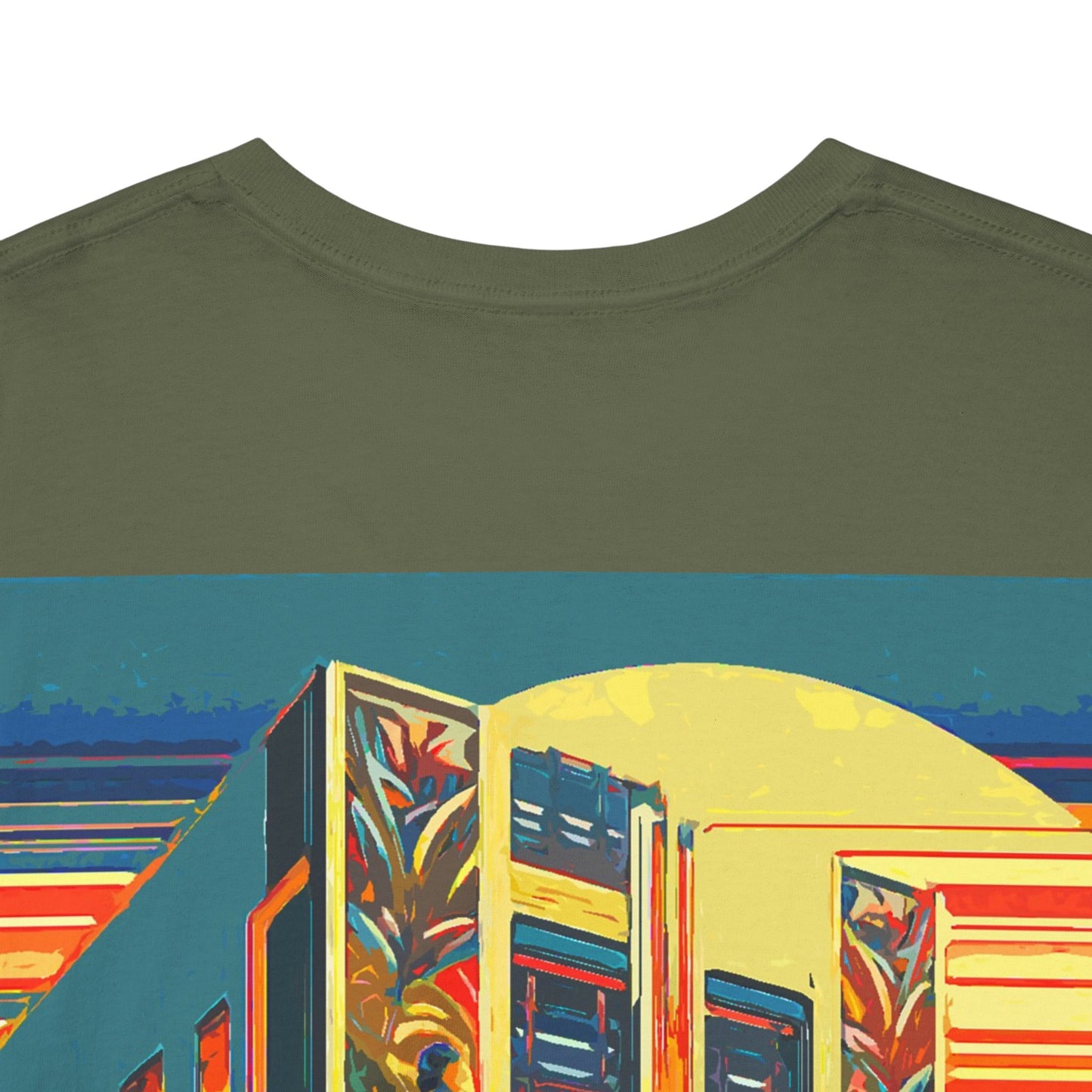 Art Deco Theatre - Amazing Unisex Heavy Cotton Short Sleeve Tee Shirts!