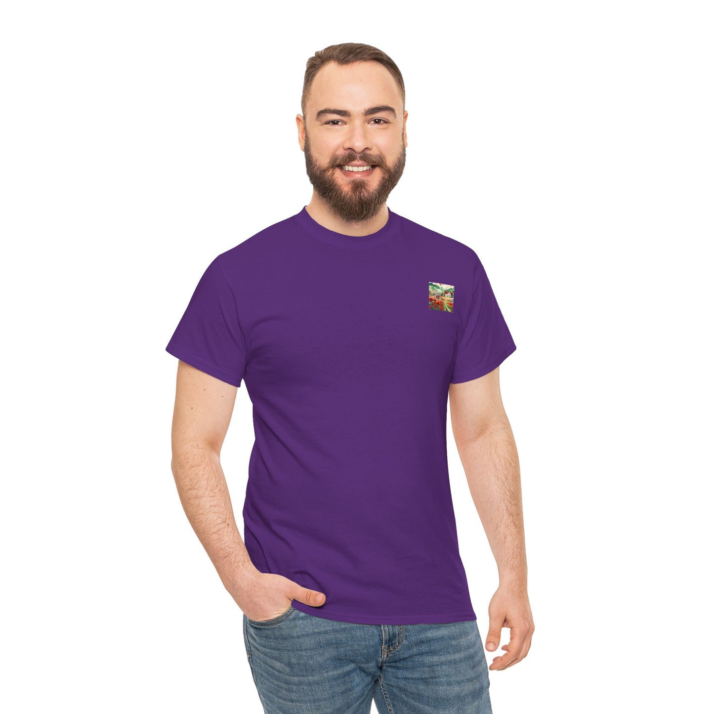 Poppy Hill House - Amazing Unisex Heavy Cotton Short Sleeve Tee Shirts!