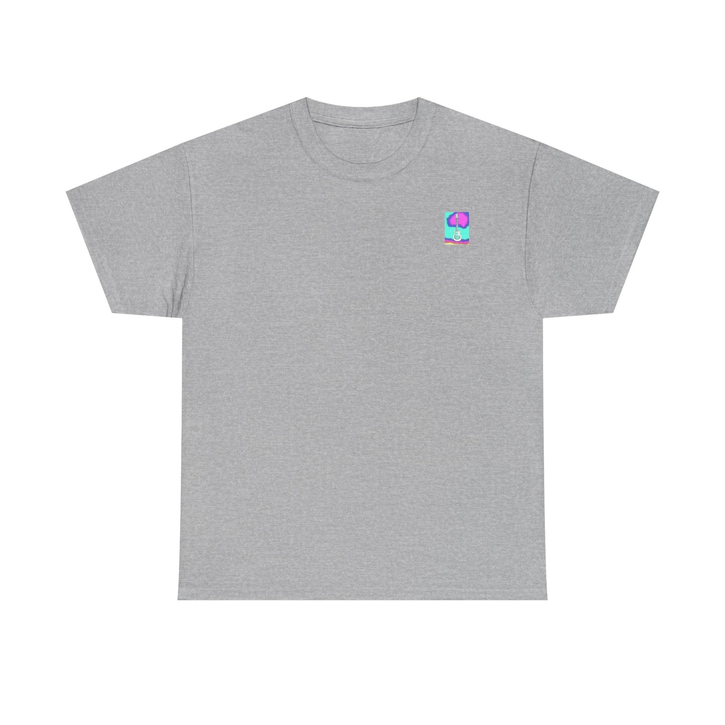 Psychedelic Guitar- Amazing Unisex Heavy Cotton Short Sleeve Tee Shirts!