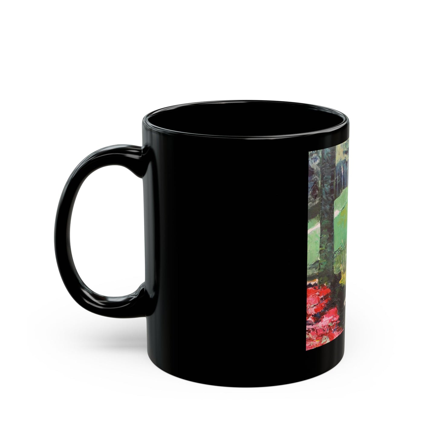 Master's Golf Course - 11 oz or 15 oz Ceramic Black Mugs