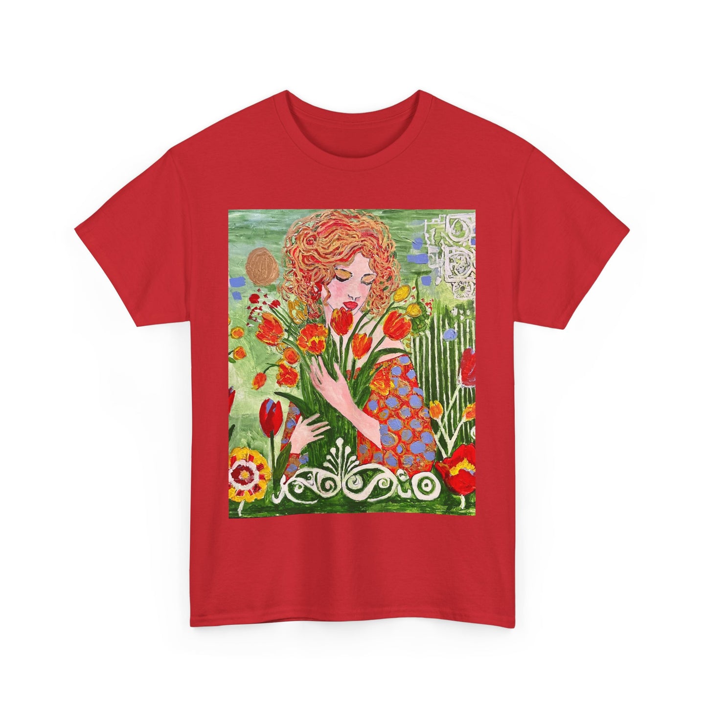 The Queen of Spring - Amazing Unisex Heavy Cotton Tee