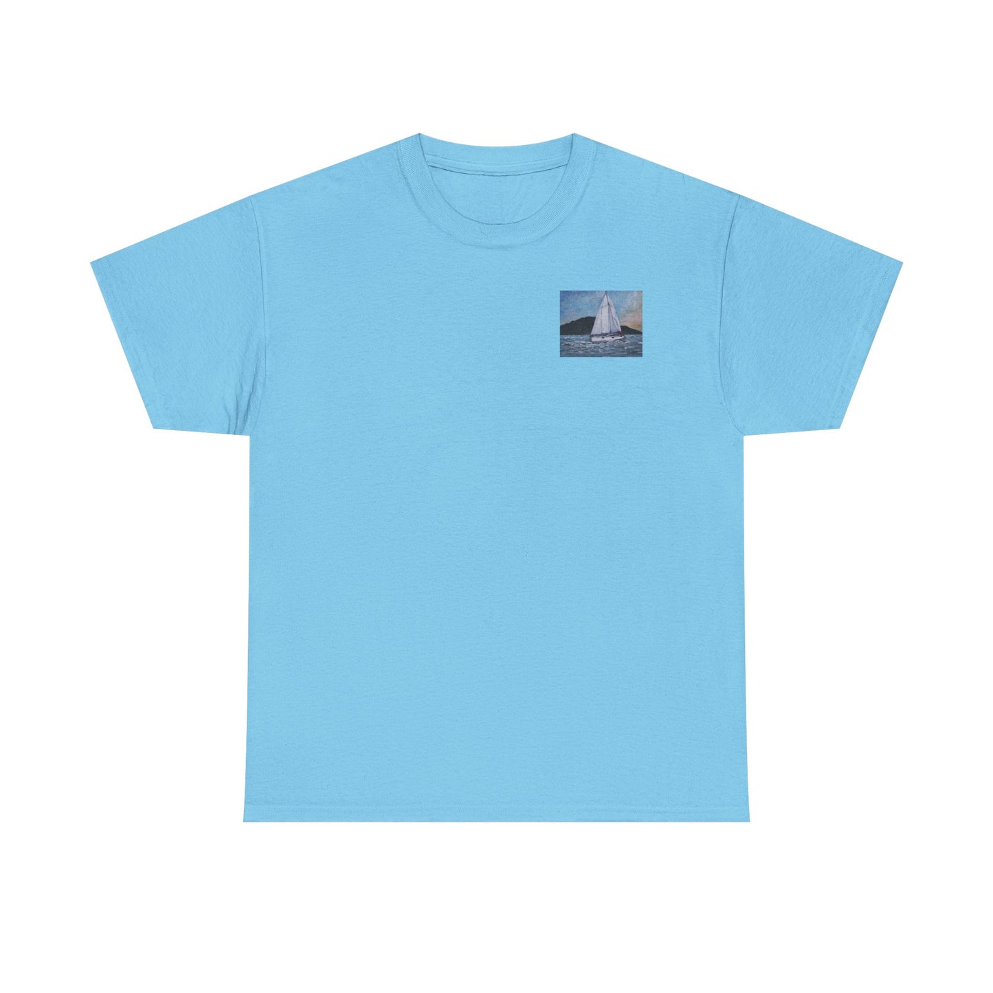 Smoothly Sailing - Amazing Unisex Heavy Cotton Short Sleeve Tee Shirts!