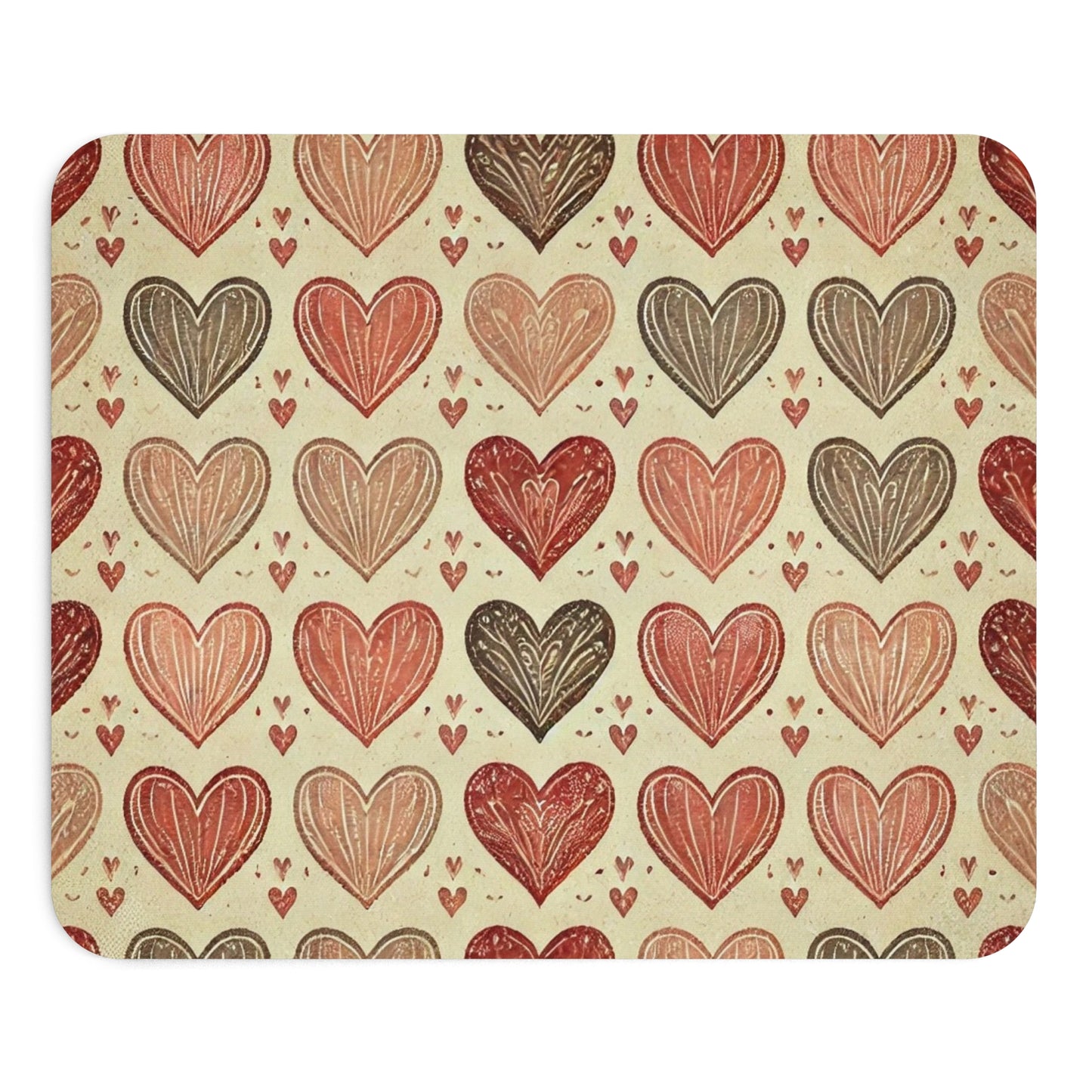 Valentine Hearts Mousepad