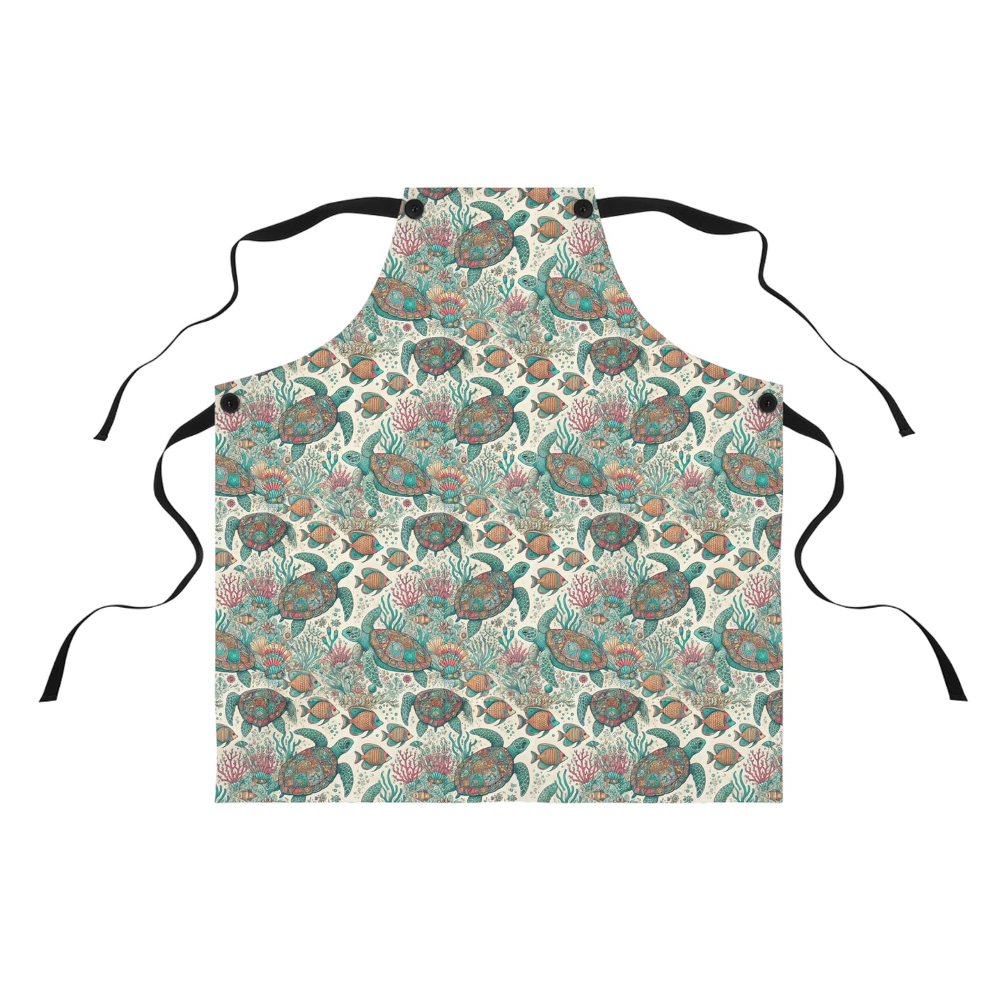 Turtles Swimming -Apron