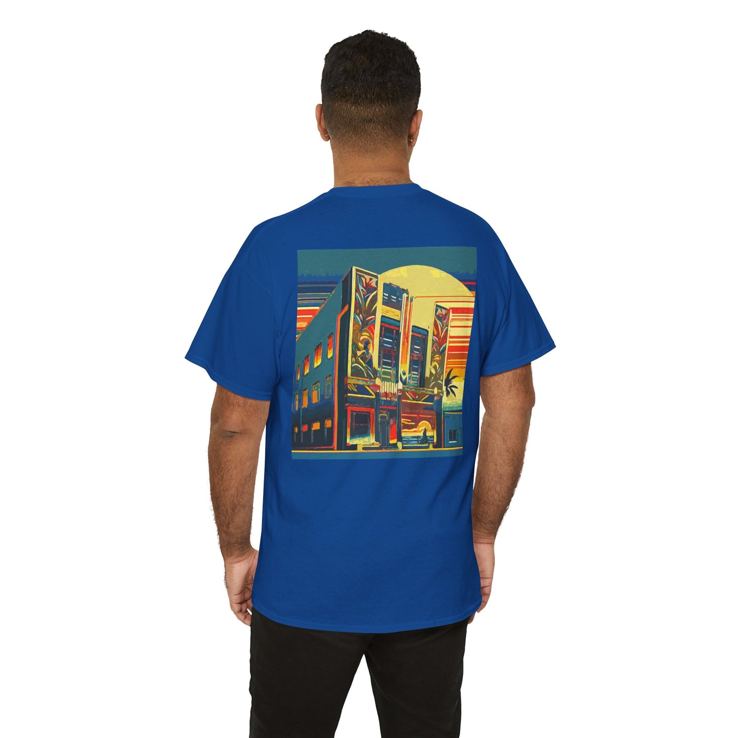 Art Deco Theatre - Amazing Unisex Heavy Cotton Short Sleeve Tee Shirts!