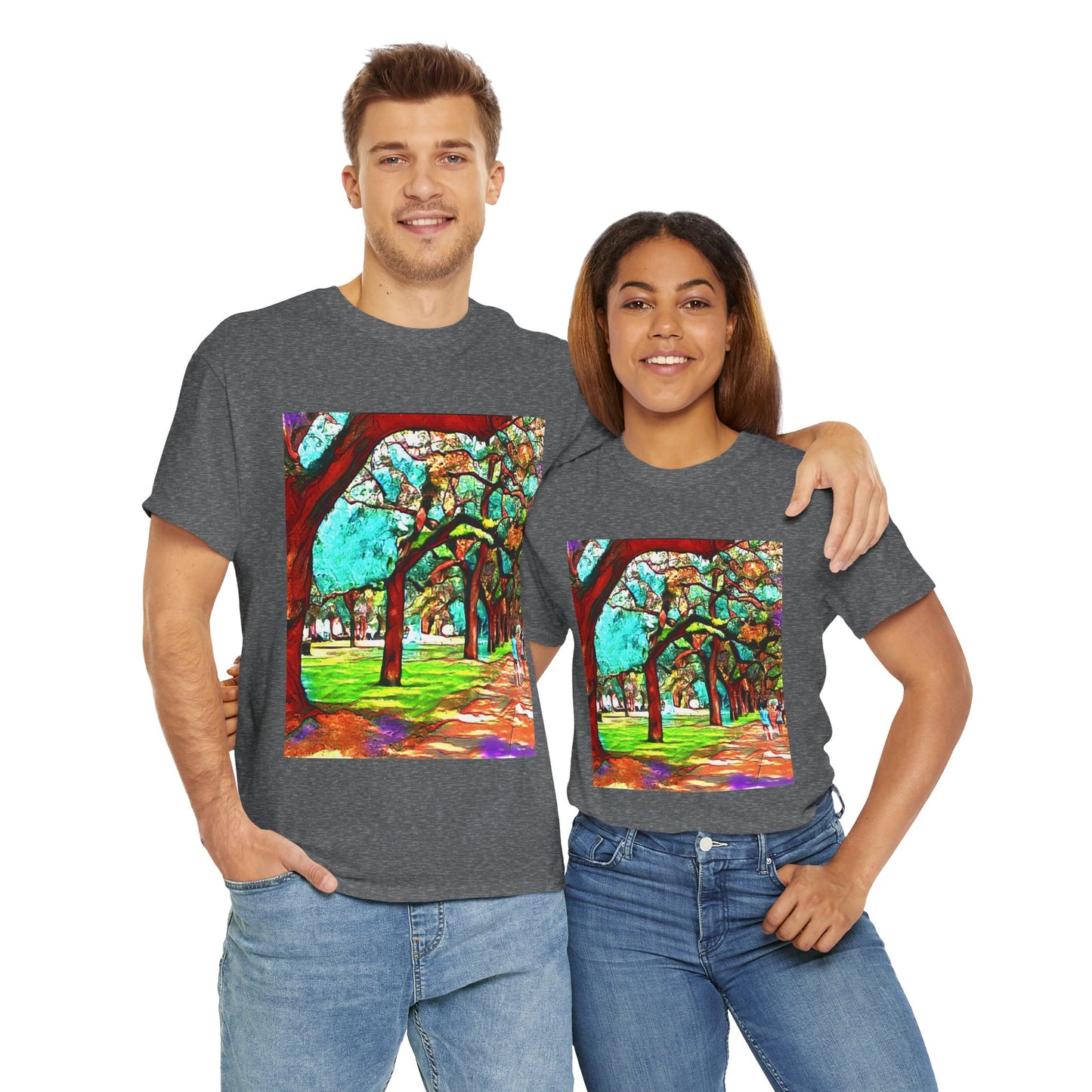 Savannah Walk -Amazing Unisex Heavy Cotton Short Sleeve Tee Shirts!