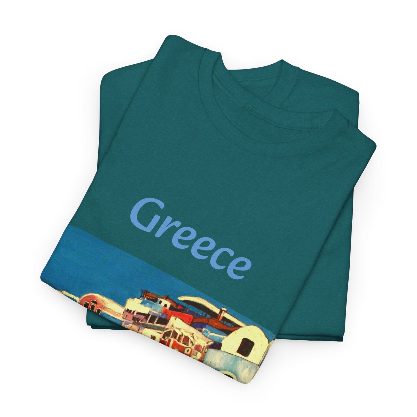 Greece - Amazing Unisex Heavy Cotton Short Sleeve Tee Shirts!