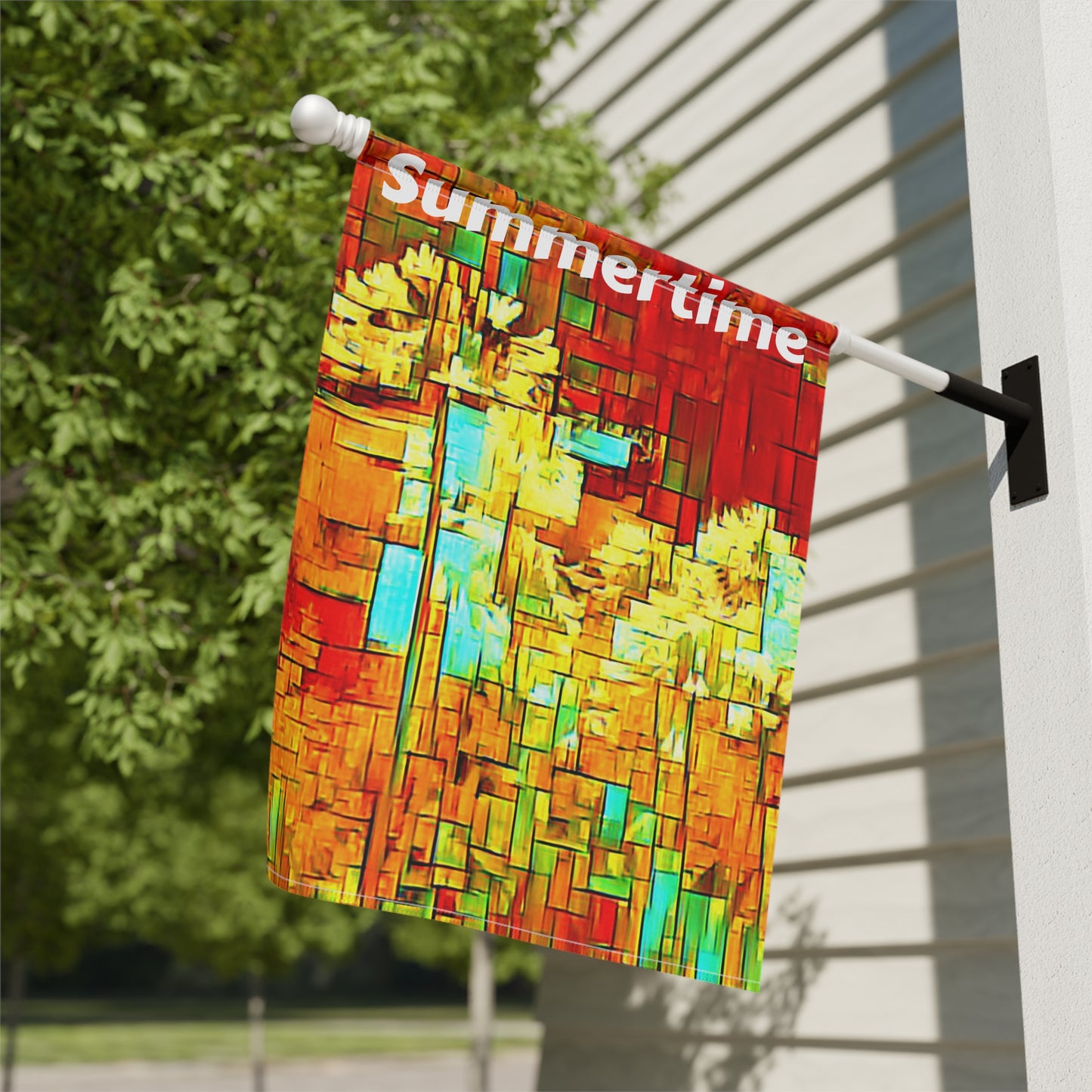 Summertime. Garden & House Banner