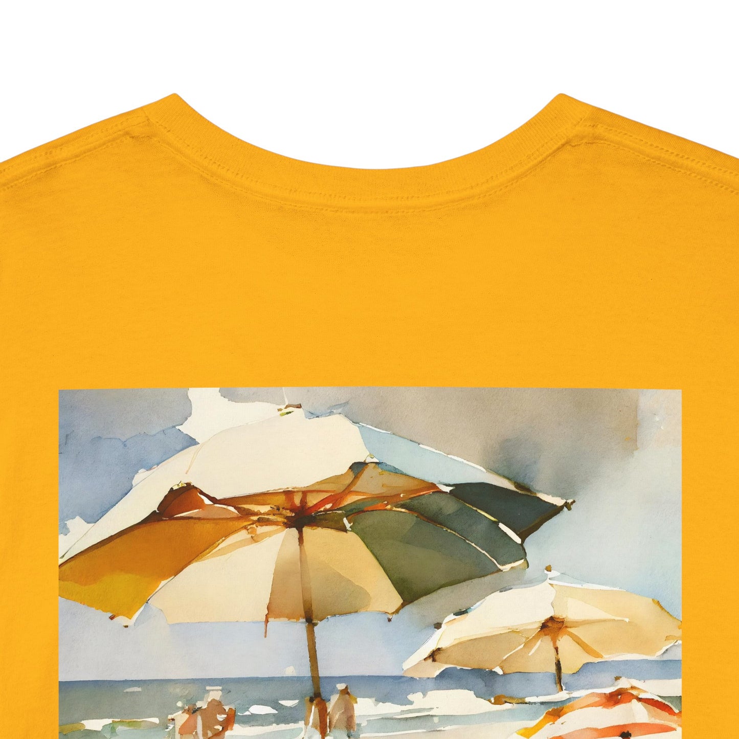 At the Beach Amazing Unisex Heavy Cotton Short Sleeve Tee Shirts!