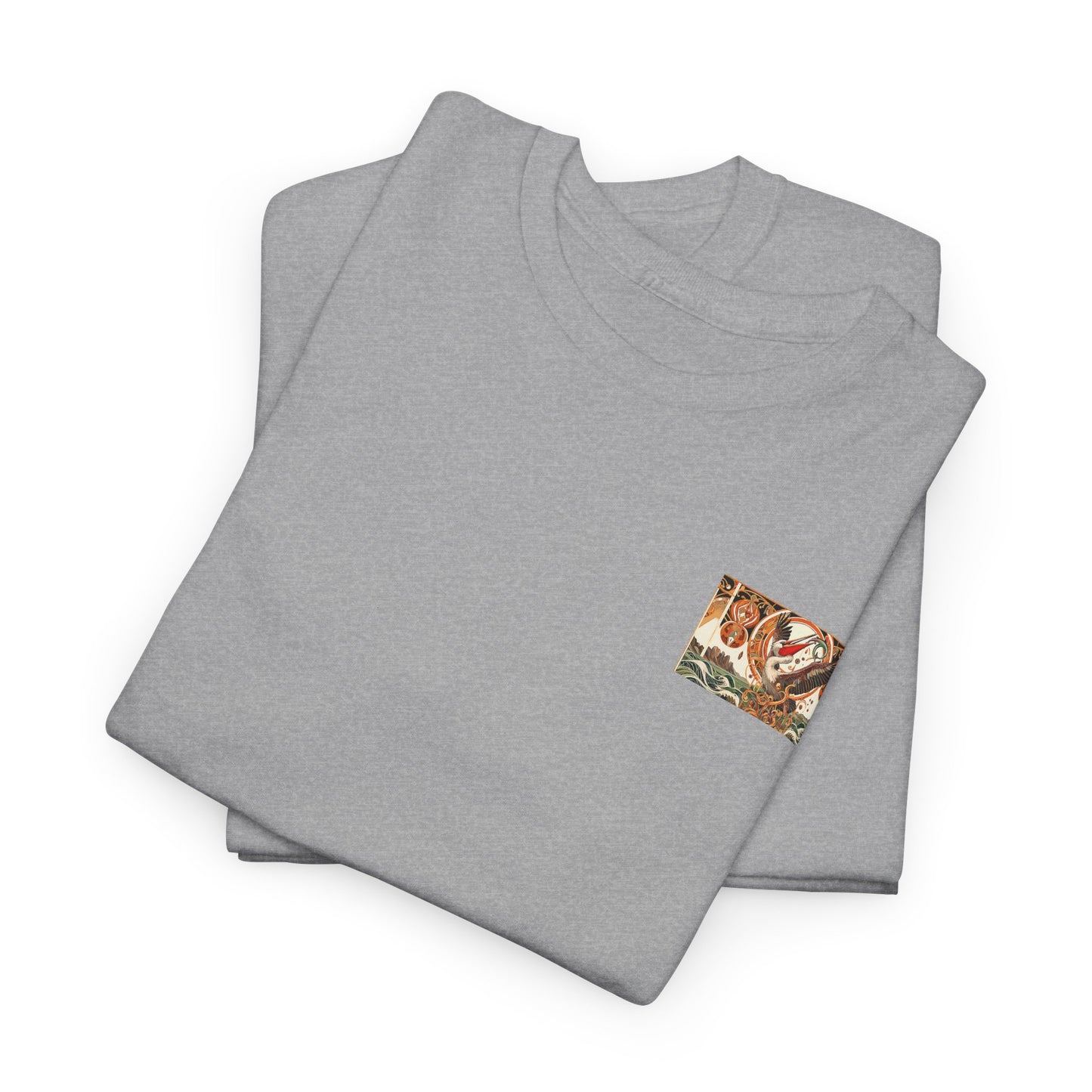 Magnificent Bird - Amazing Unisex Heavy Cotton Short Sleeve Tee Shirts!