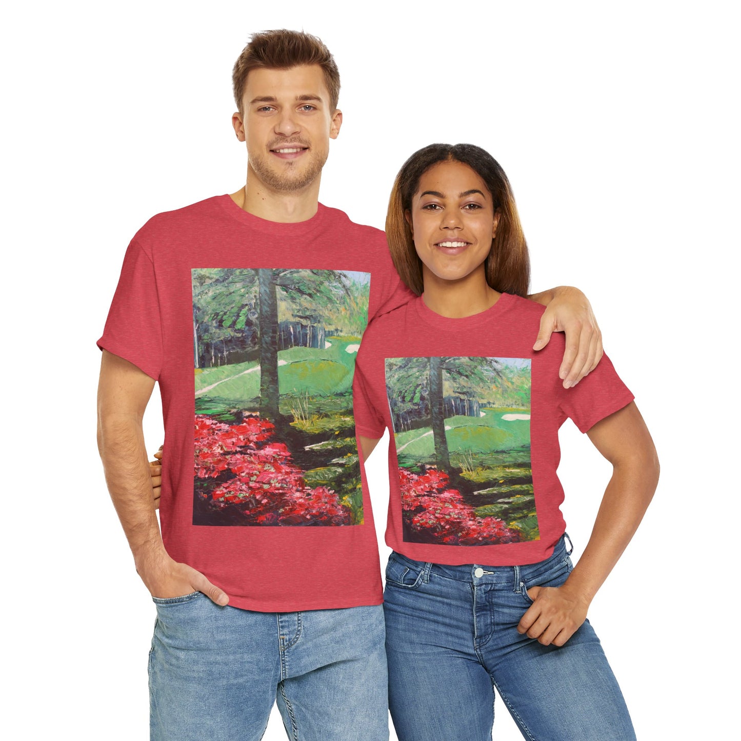 Masters Golf Course- Amazing Quality Unisex Heavy Cotton Short Sleeve Tee Shirts!