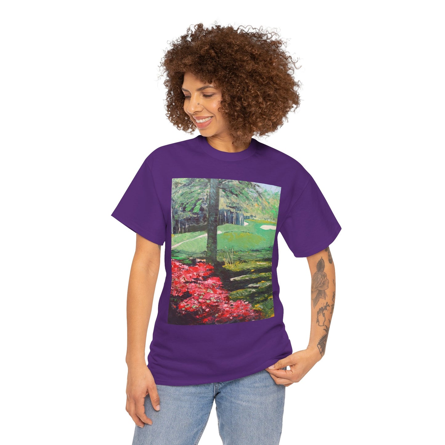 Masters Golf Course- Amazing Unisex Heavy Cotton Short Sleeve Tee Shirts!