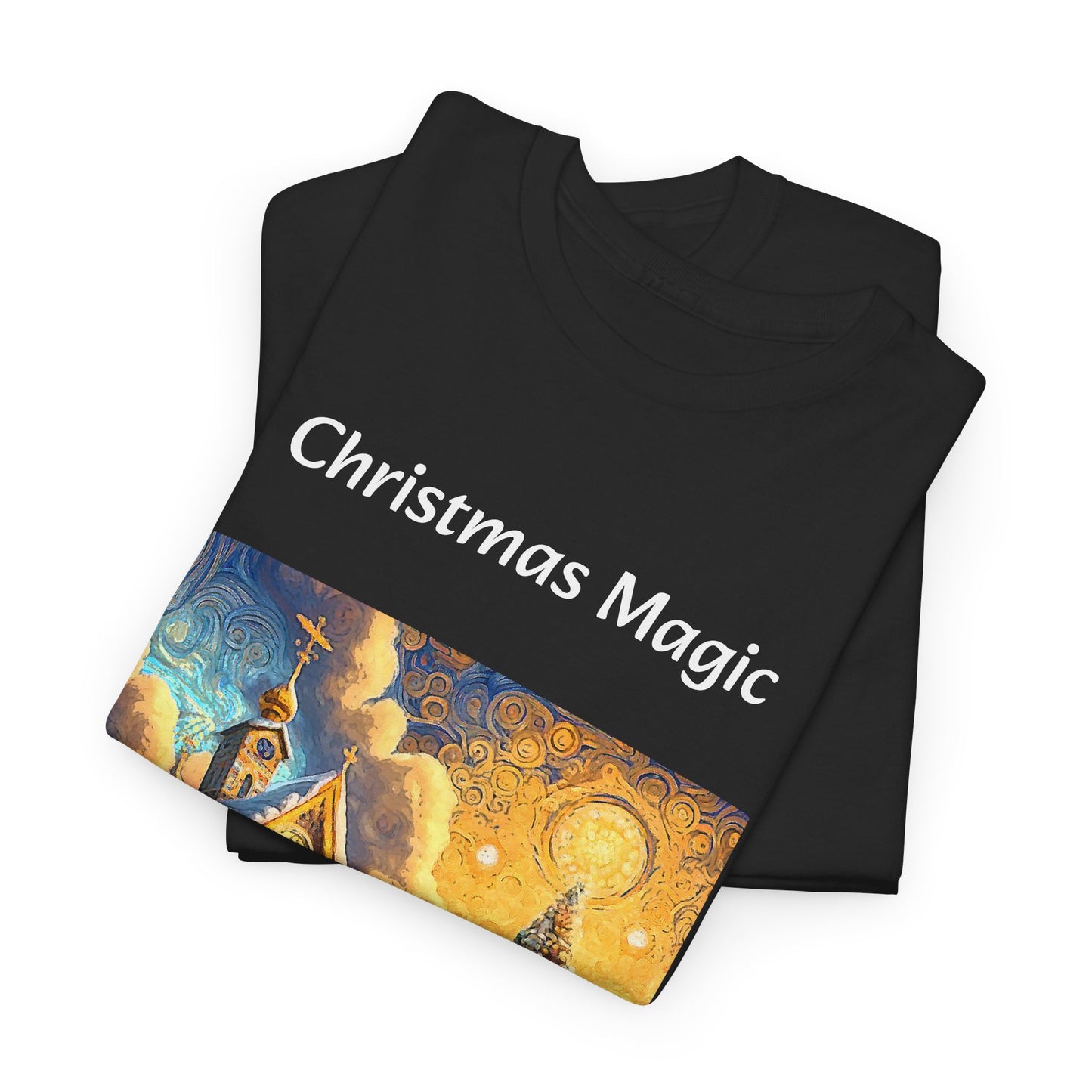 Magic Christmas Amazing Unisex Heavy Cotton Short Sleeve Tee Shirts!
