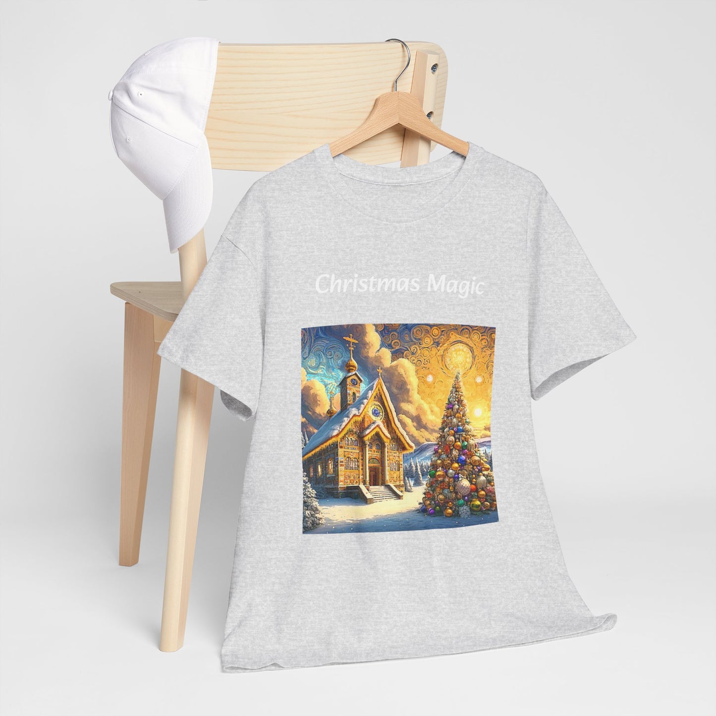 Magic Christmas Amazing Unisex Heavy Cotton Short Sleeve Tee Shirts!