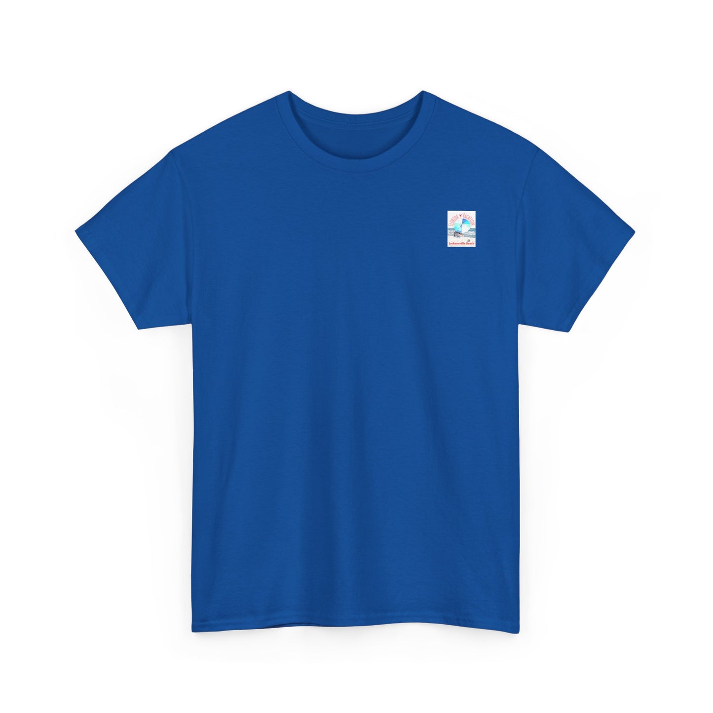 Florida Vacation Jacksonville - Amazing Unisex Heavy Cotton Short Sleeve Tee Shirts!