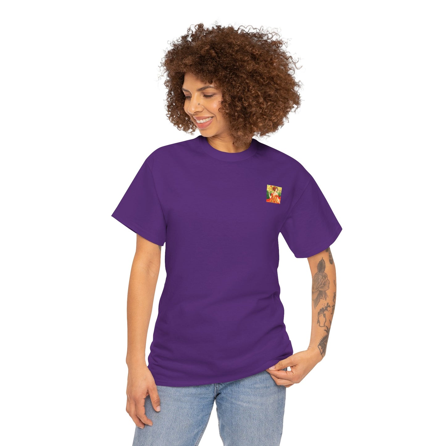 Autumn Queen - Amazing Unisex Heavy Cotton Short Sleeve Tee Shirts!