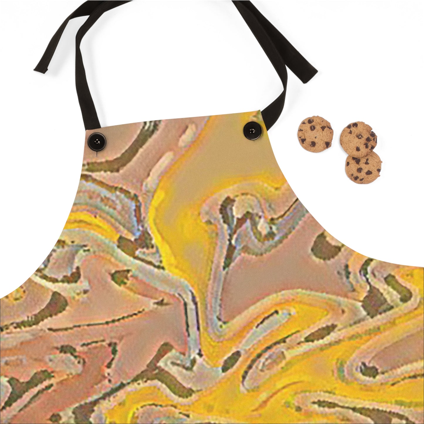 Falling Leaves Abstract Apron