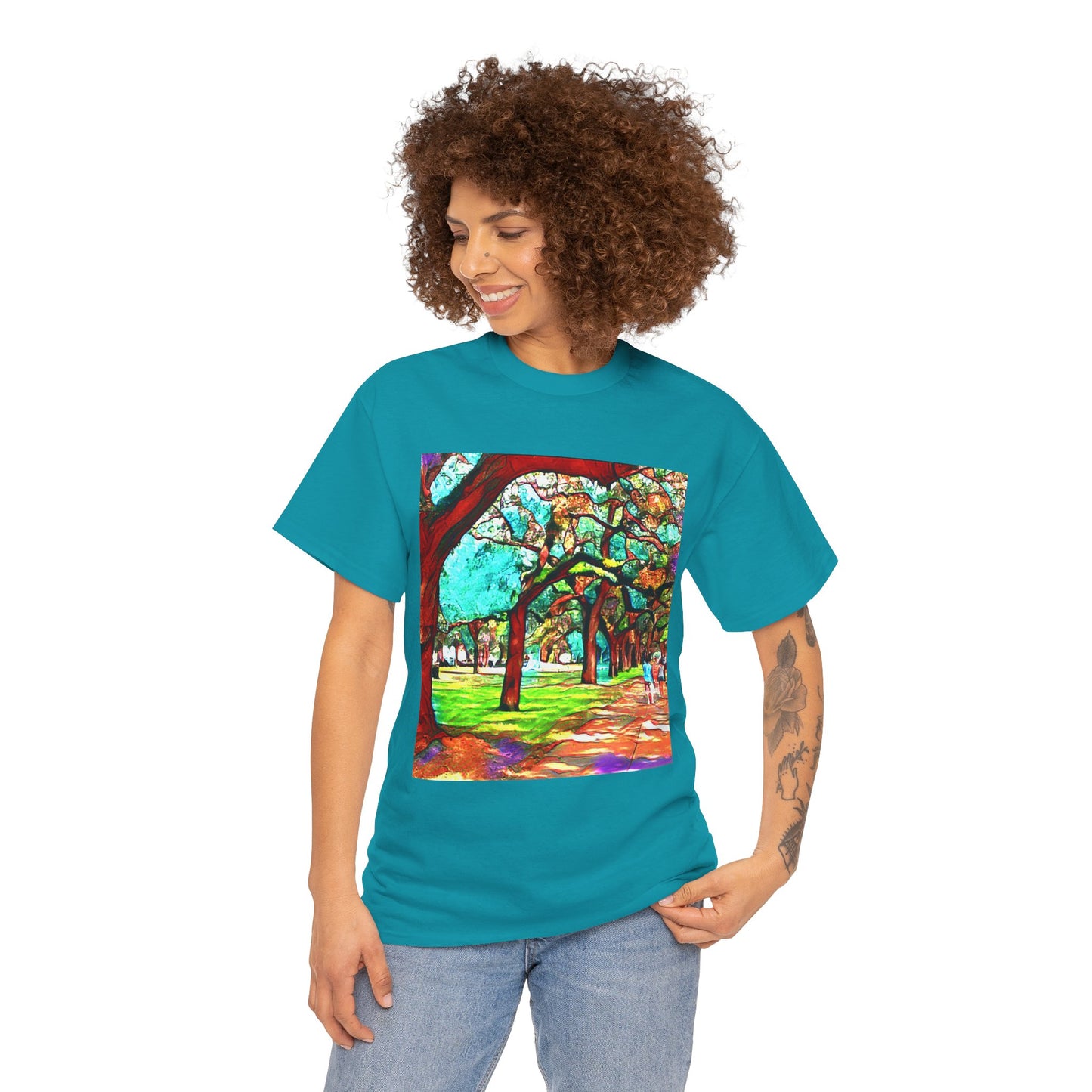 Savannah Walk -Amazing Unisex Heavy Cotton Short Sleeve Tee Shirts!