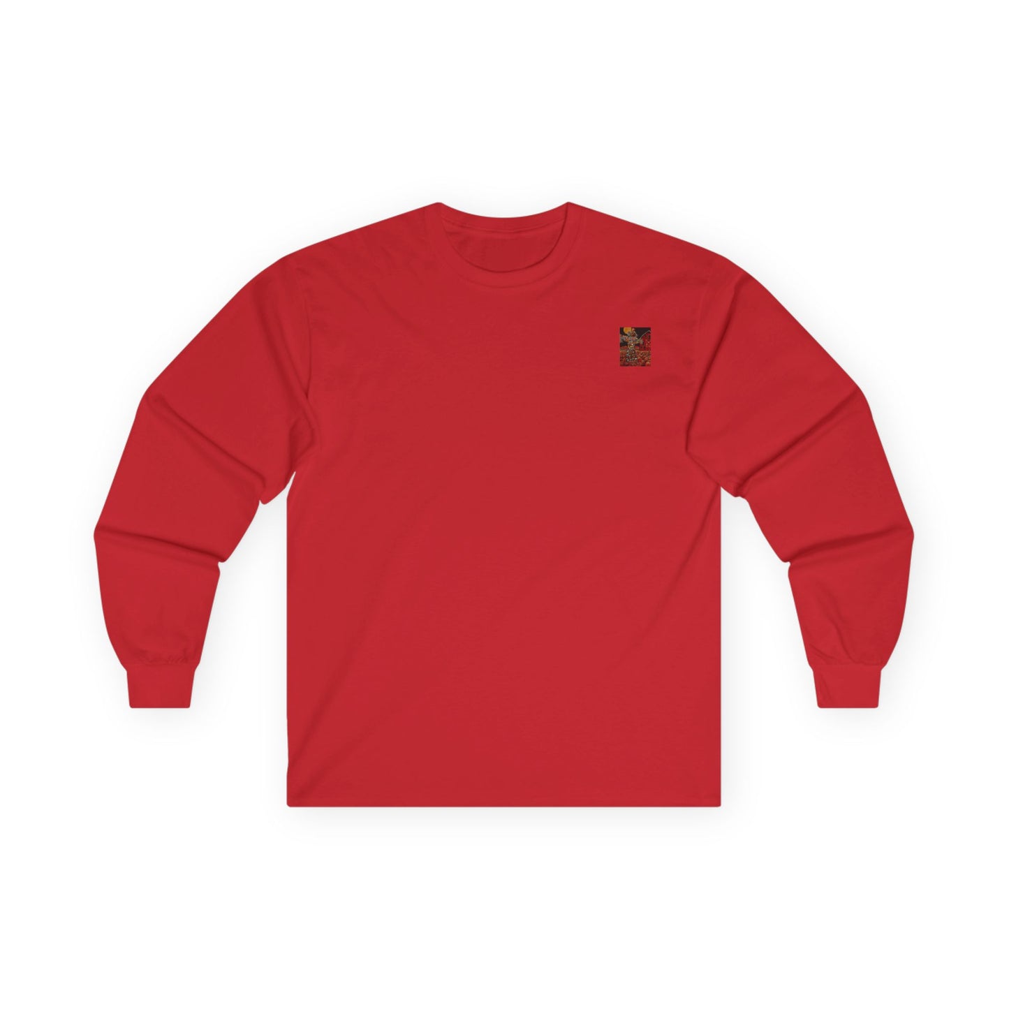 "Scary Scarecrow" Long Sleeve Casual Unisex Tee Shirt