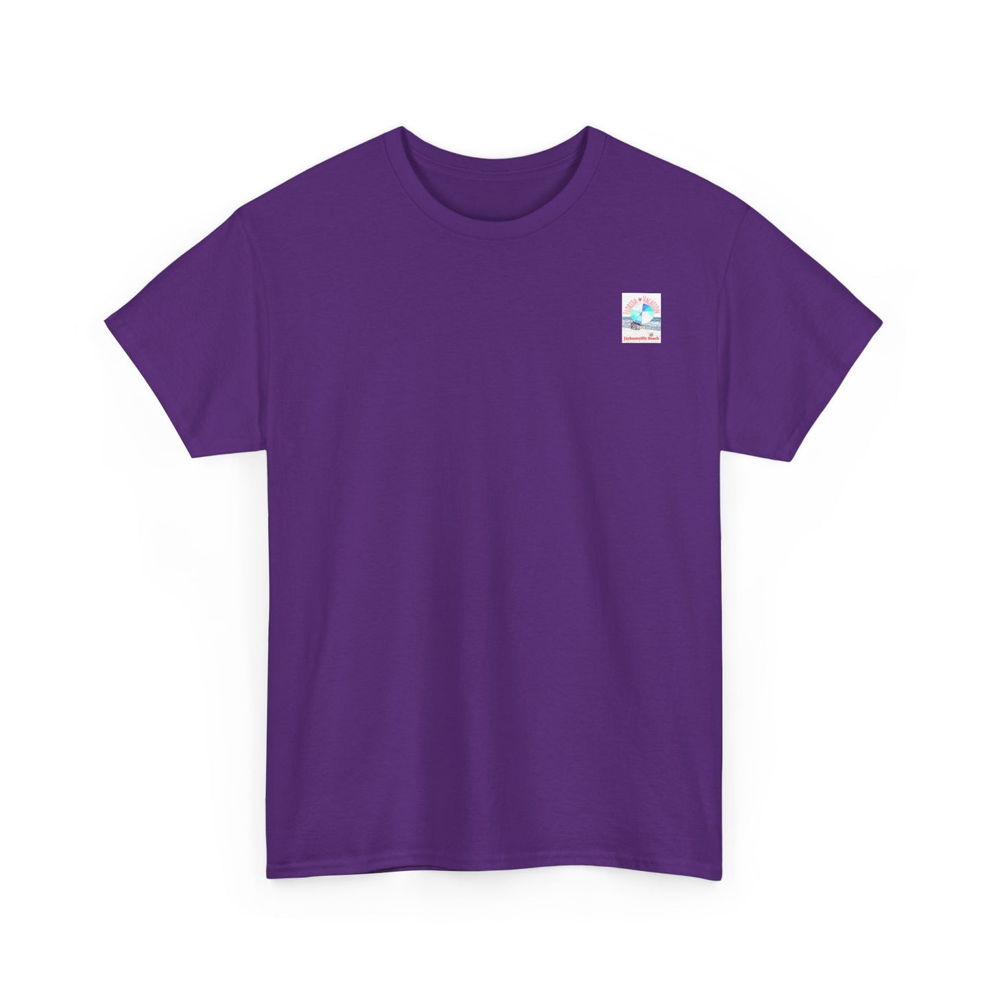 Florida Vacation Jacksonville - Amazing Unisex Heavy Cotton Short Sleeve Tee Shirts!