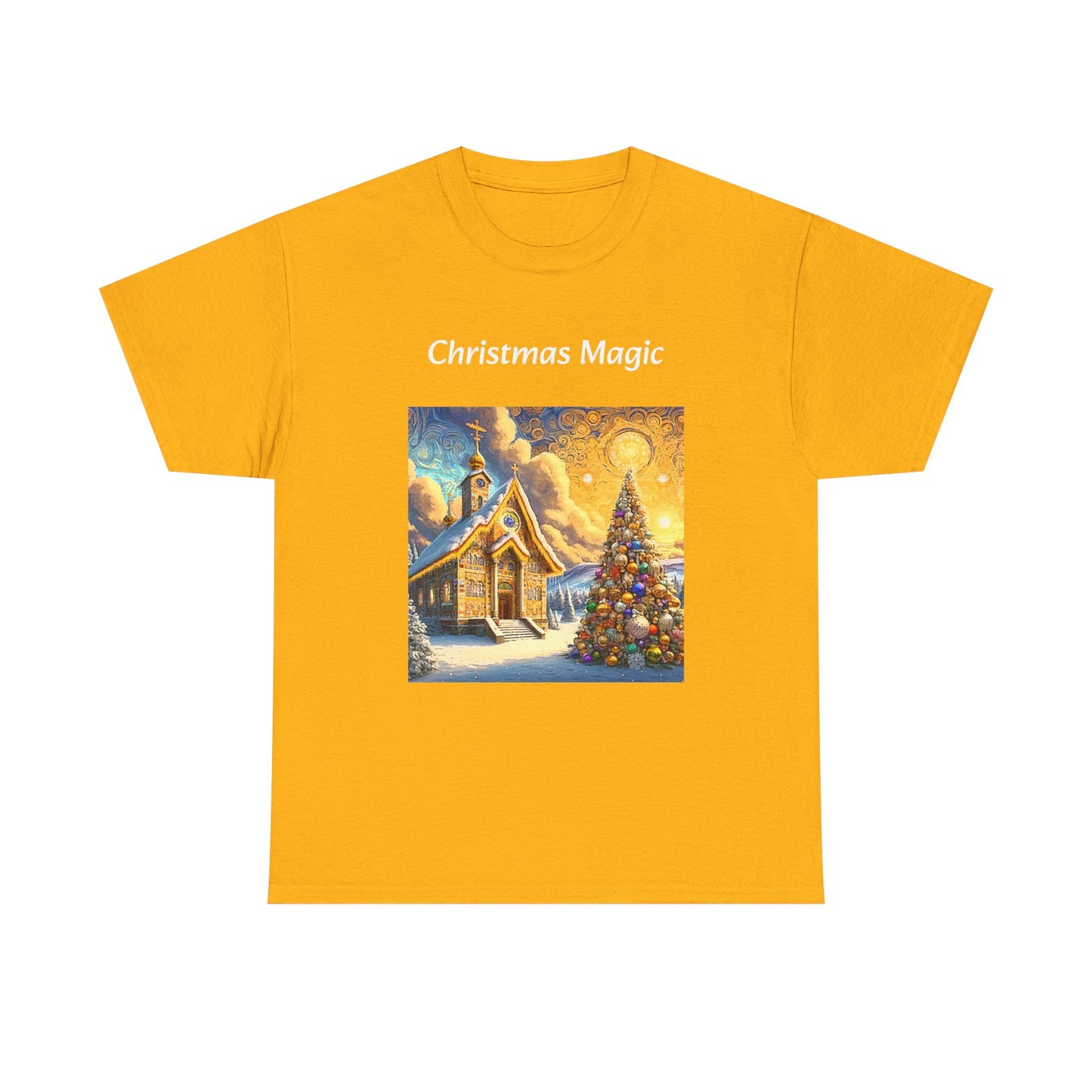 Magic Christmas Amazing Unisex Heavy Cotton Short Sleeve Tee Shirts!
