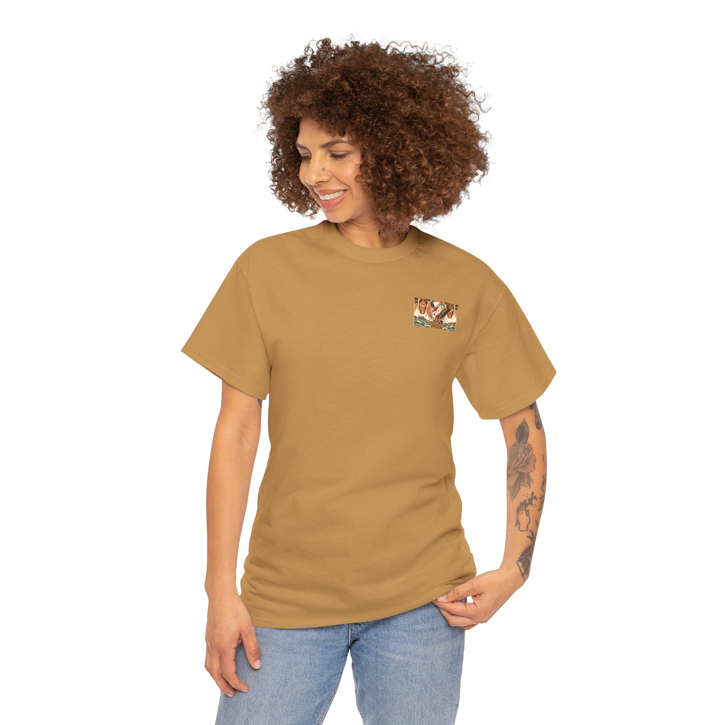 Magnificent Bird - Amazing Unisex Heavy Cotton Short Sleeve Tee Shirts!