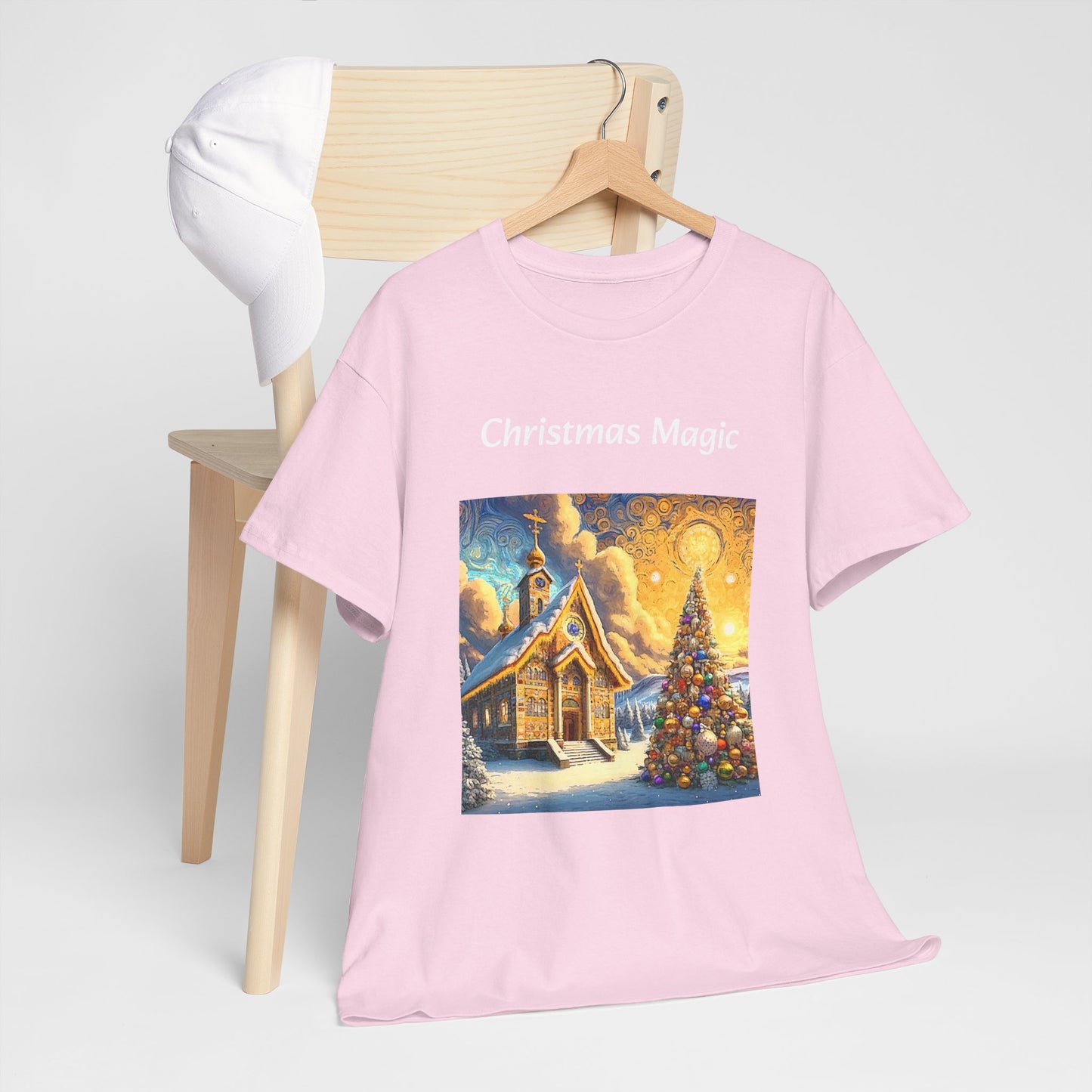 Magic Christmas Amazing Unisex Heavy Cotton Short Sleeve Tee Shirts!