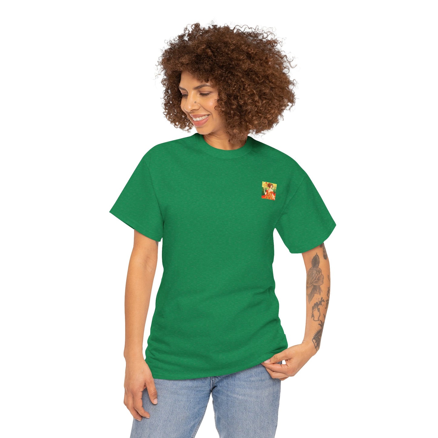 Autumn Queen - Amazing Unisex Heavy Cotton Short Sleeve Tee Shirts!