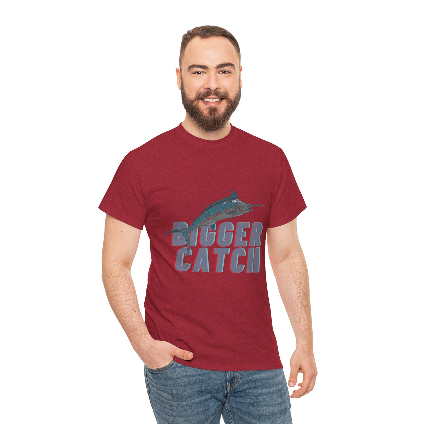 Big Catch - Amazing Unisex Heavy Cotton Short Sleeve Tee Shirts!