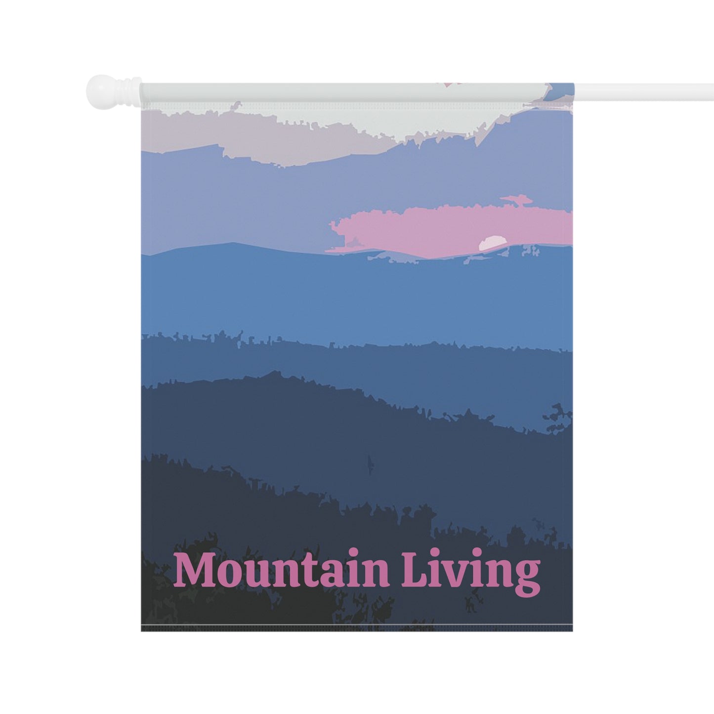Mountain Living Garden & House Banner