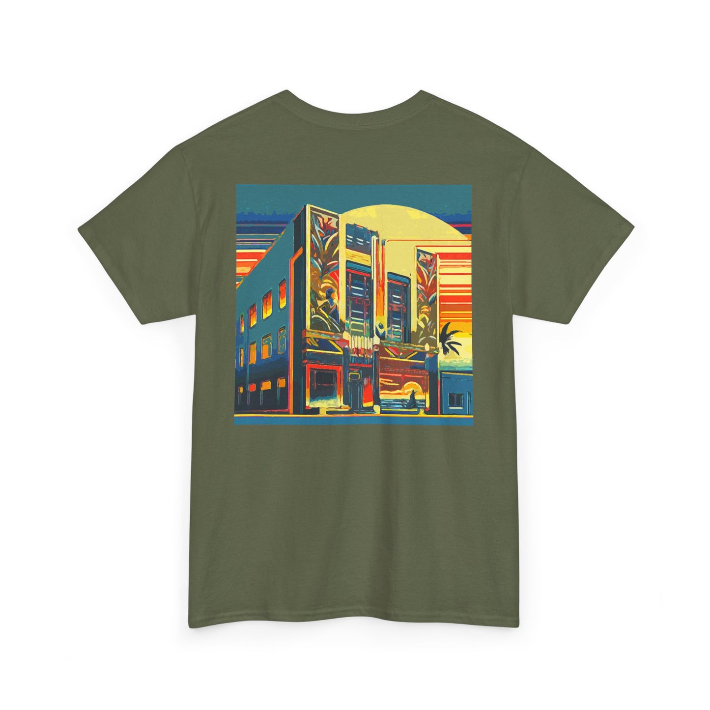 Art Deco Theatre - Amazing Unisex Heavy Cotton Short Sleeve Tee Shirts!