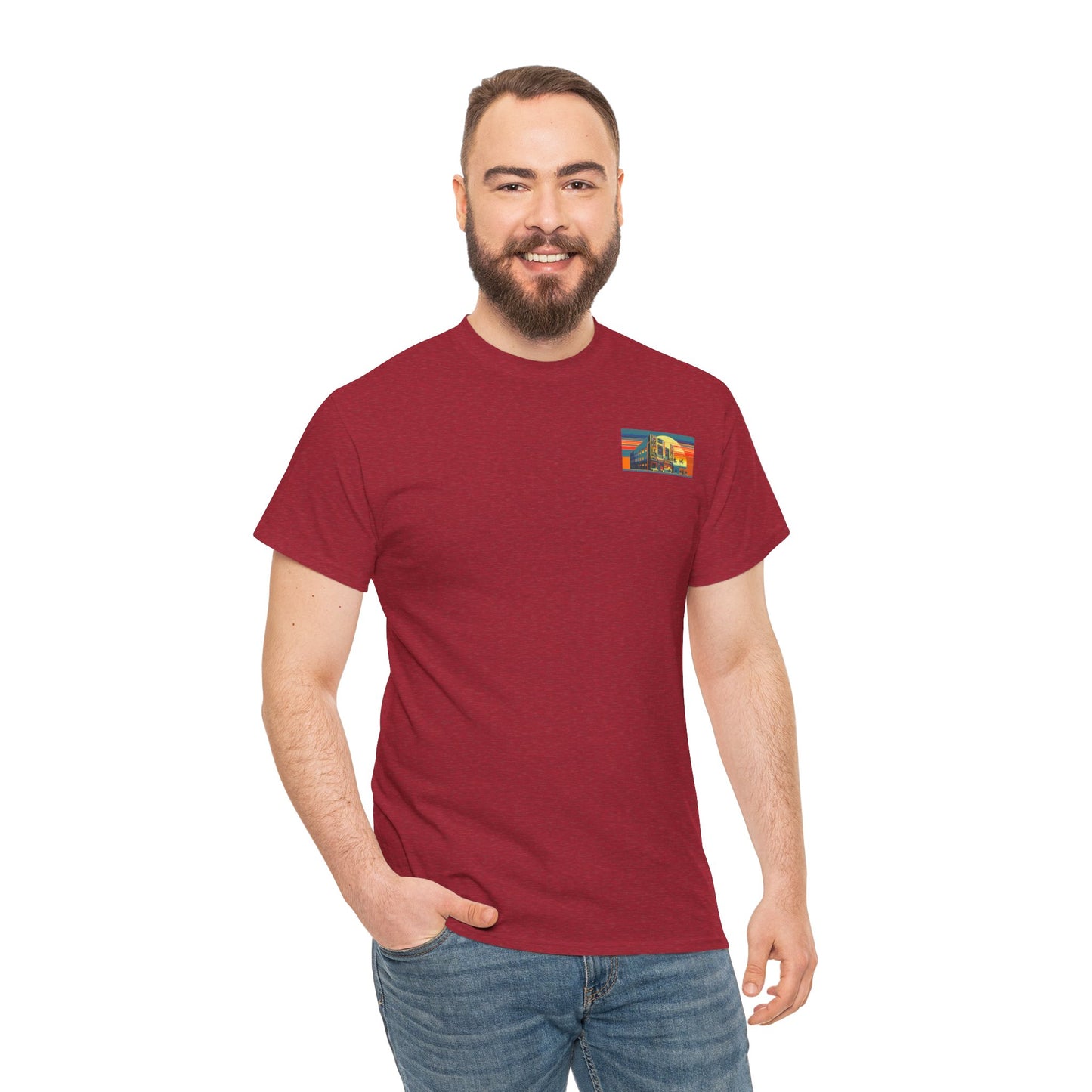 Art Deco Theatre - Amazing Unisex Heavy Cotton Short Sleeve Tee Shirts!