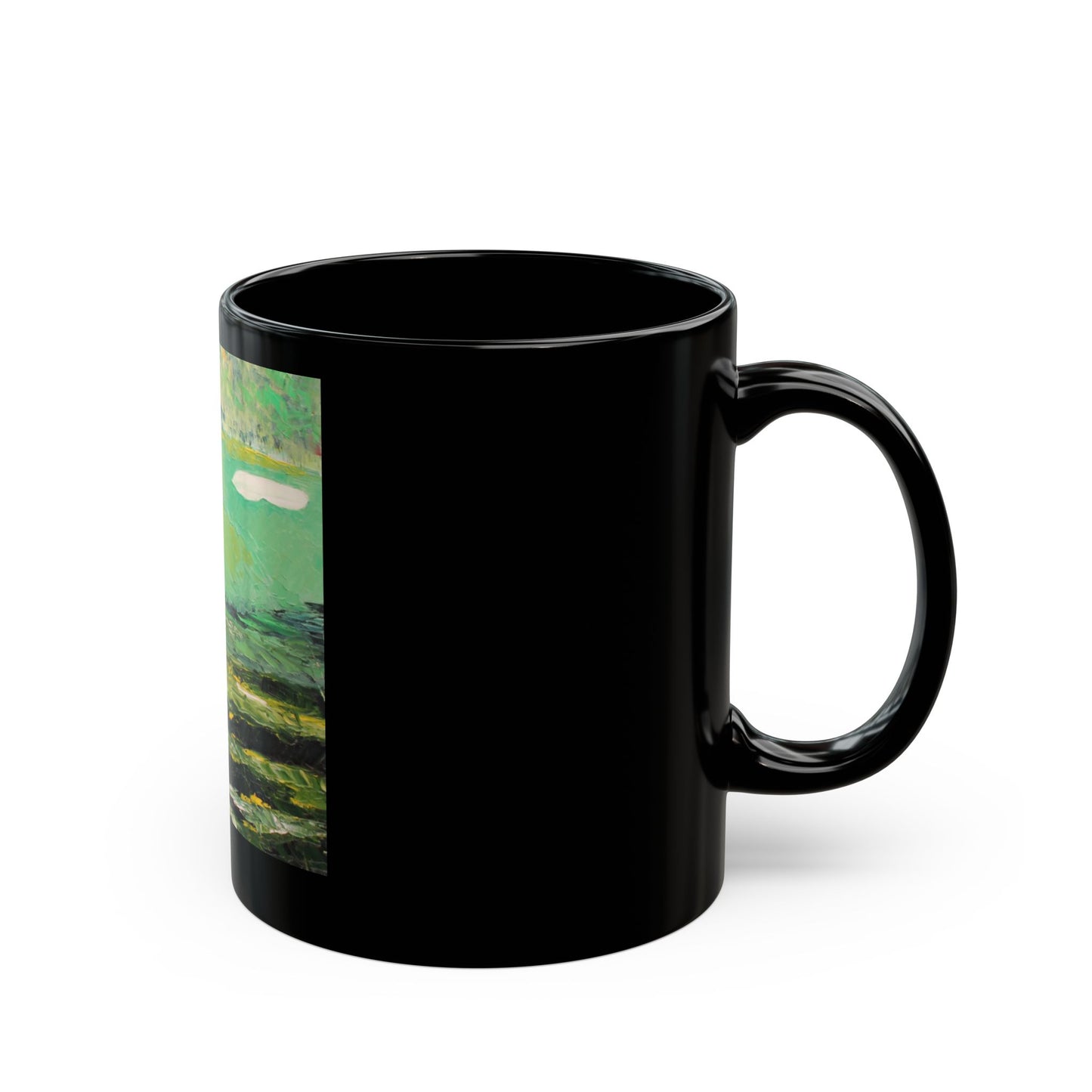 Master's Golf Course - 11 oz or 15 oz Ceramic Black Mugs
