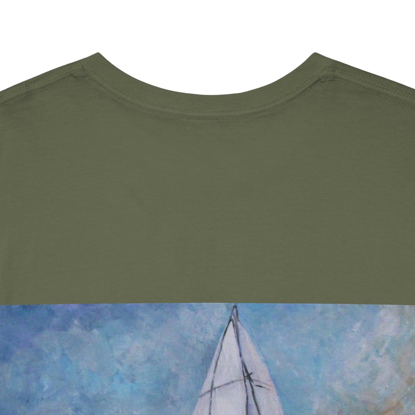Smoothly Sailing - Amazing Unisex Heavy Cotton Short Sleeve Tee Shirts!