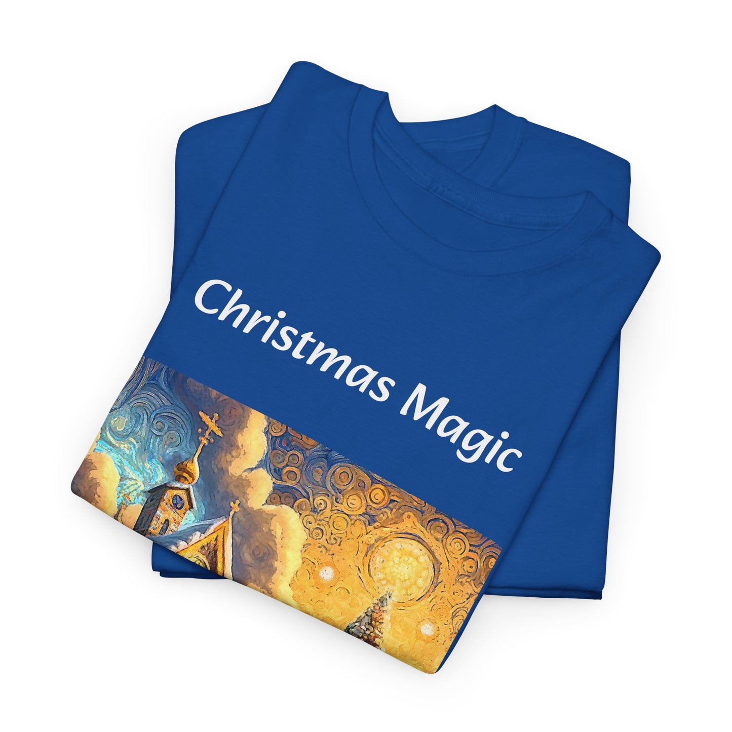 Magic Christmas Amazing Unisex Heavy Cotton Short Sleeve Tee Shirts!
