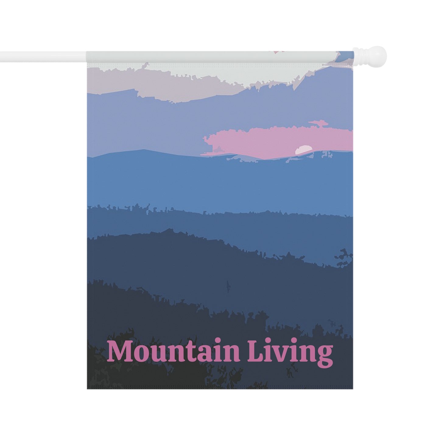 Mountain Living Garden & House Banner