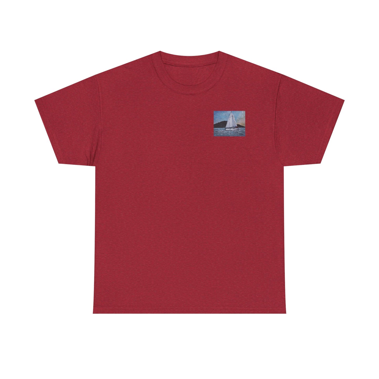 Smoothly Sailing - Amazing Unisex Heavy Cotton Short Sleeve Tee Shirts!