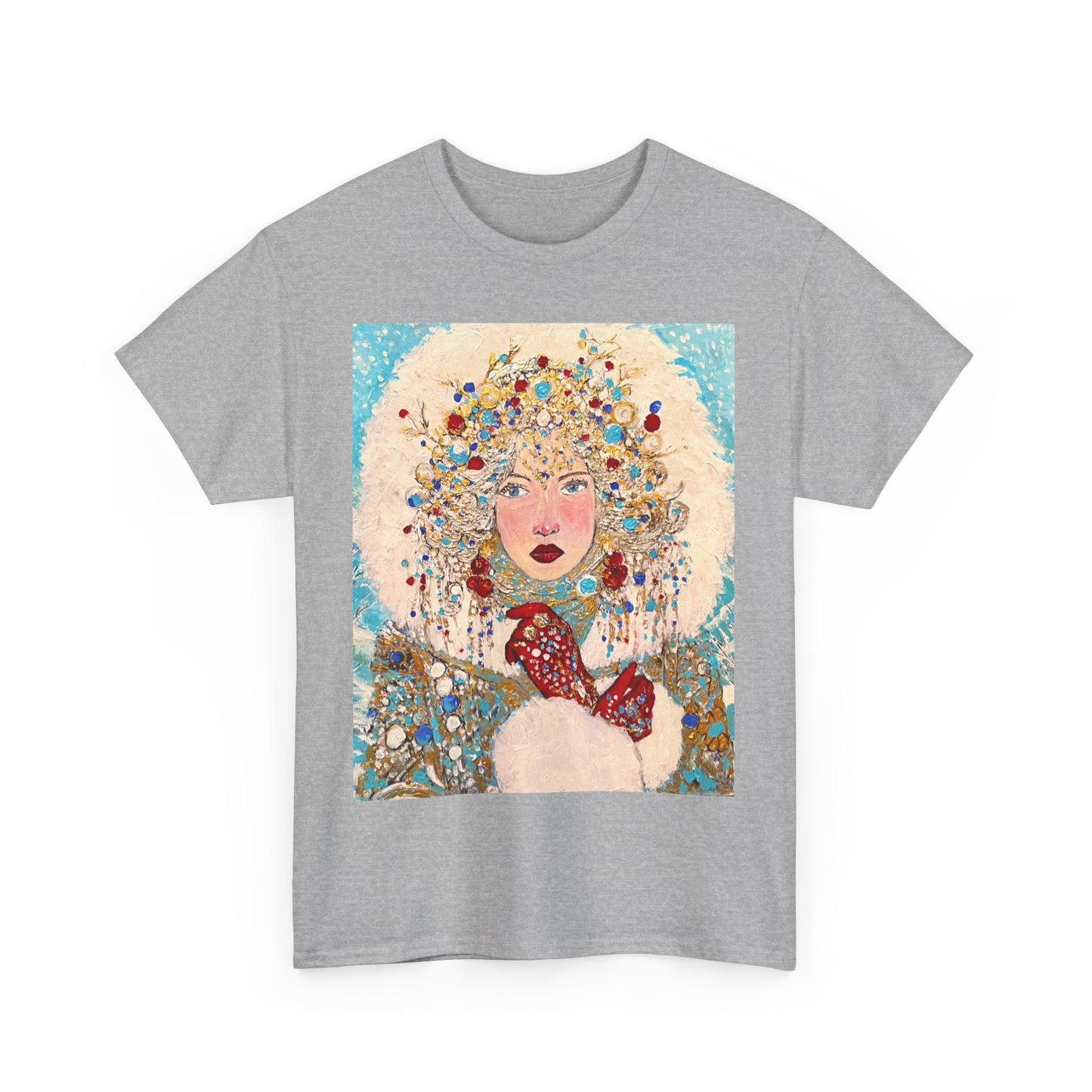 The Queen of Winter - Amazing Unisex Heavy Cotton Tee