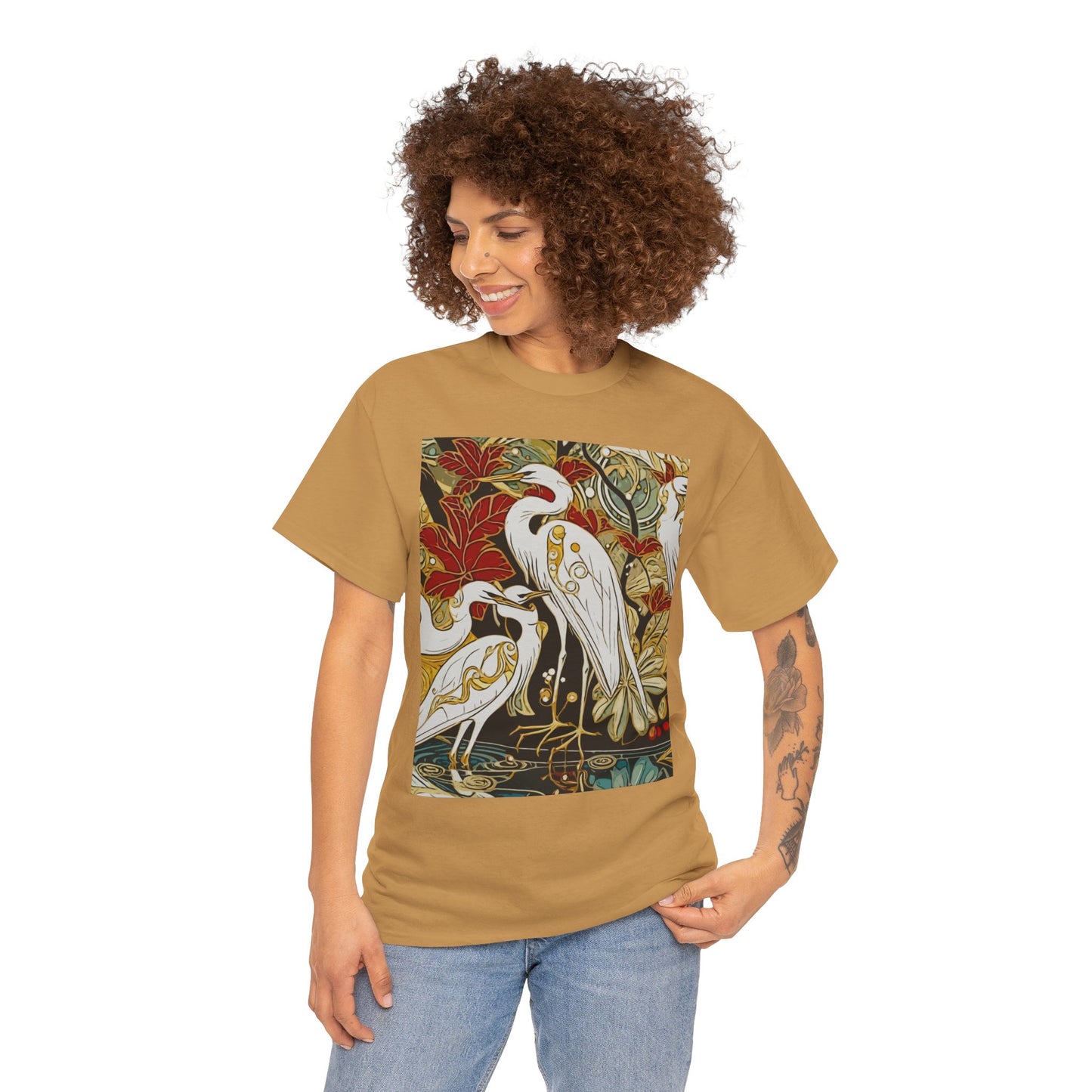 Gorgeous Birds Amazing Unisex Heavy Cotton Short Sleeve Tee Shirts!