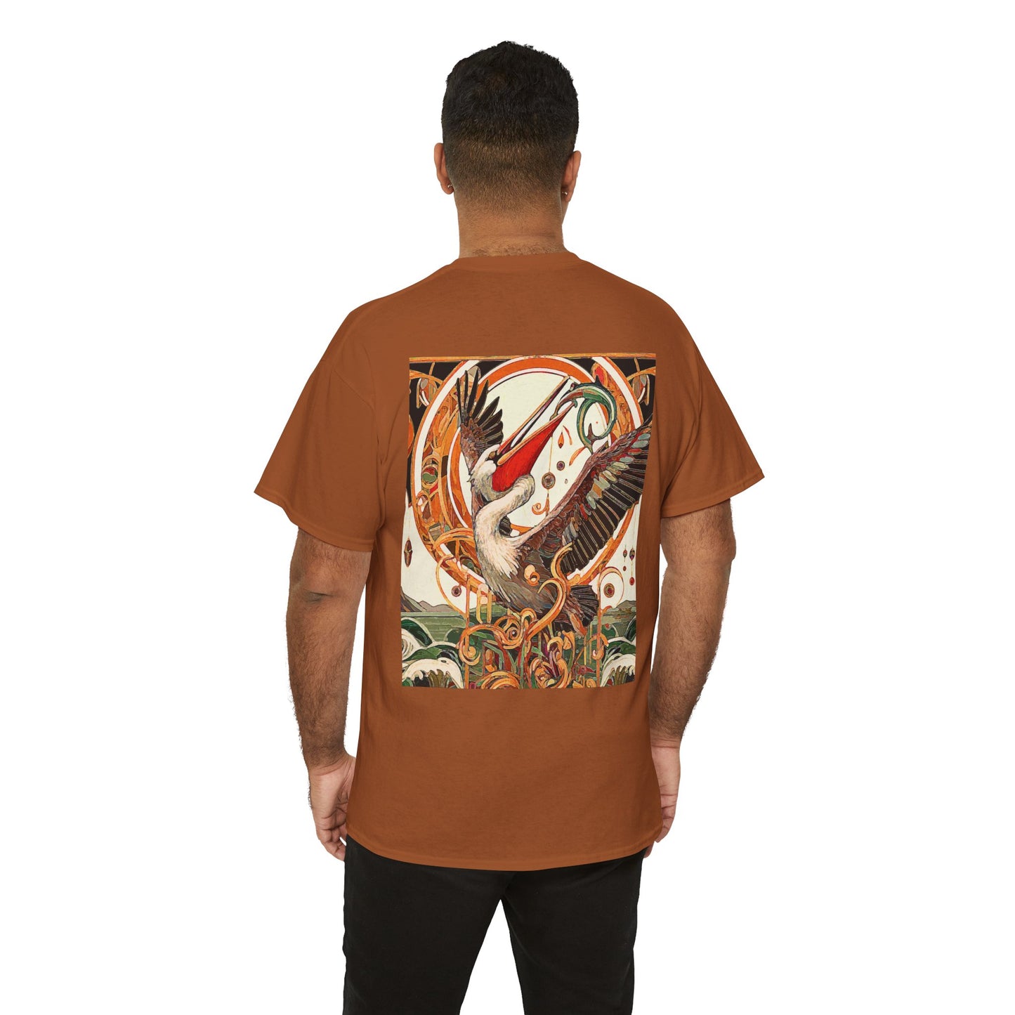 Magnificent Bird - Amazing Unisex Heavy Cotton Short Sleeve Tee Shirts!