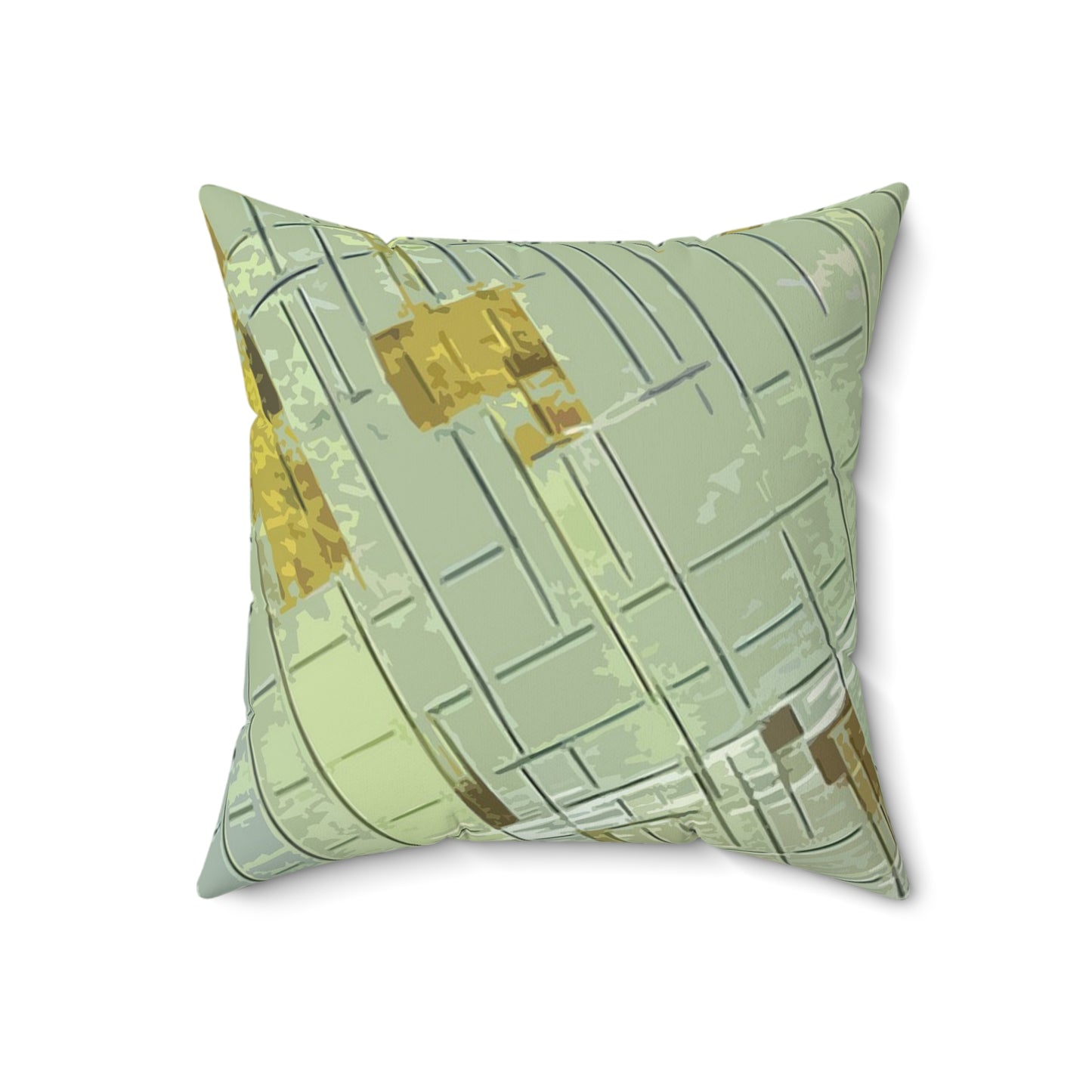 River Kayak Faux Suede Square Pillow