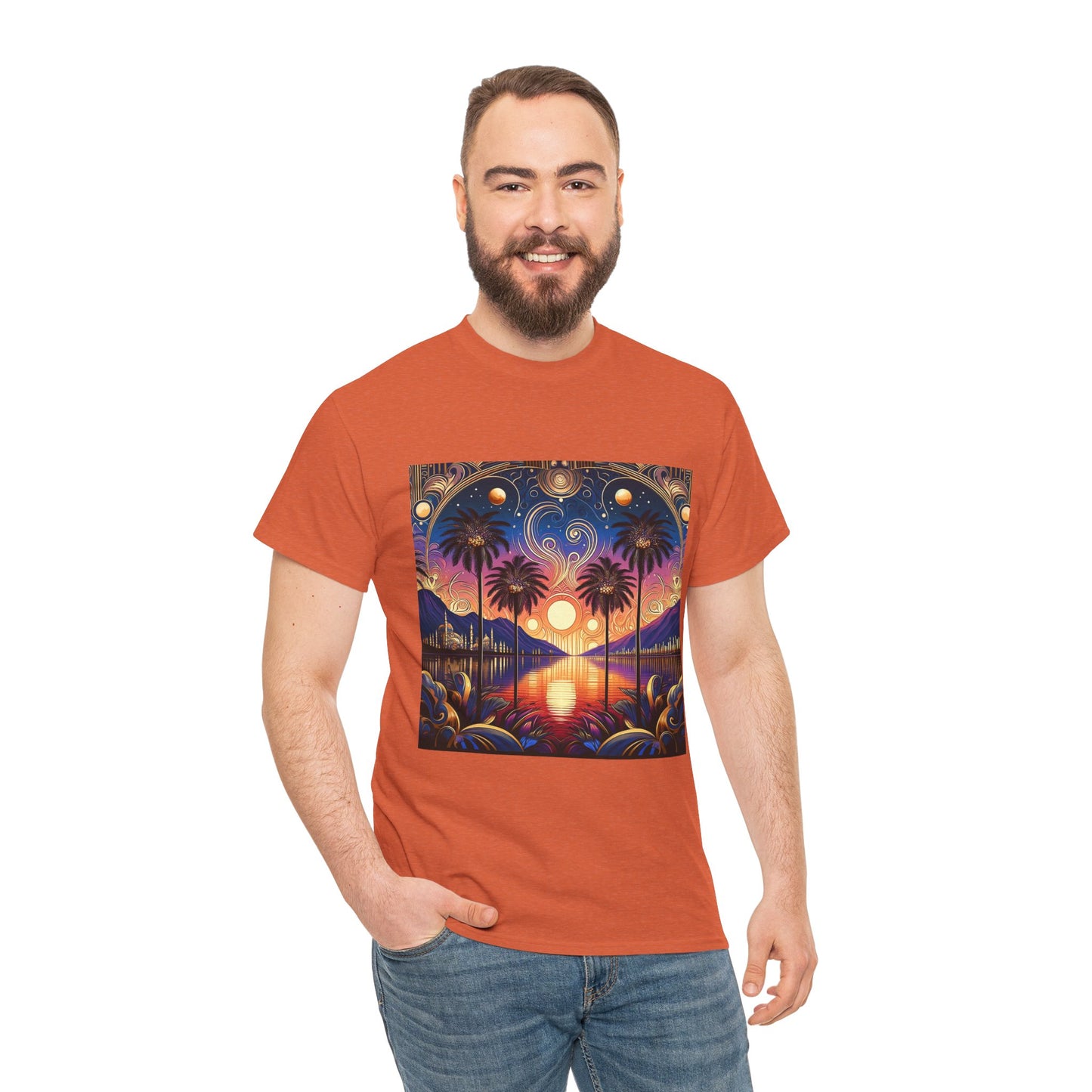 Tropical Dream- Amazing Unisex Heavy Cotton Short Sleeve Tee Shirts!